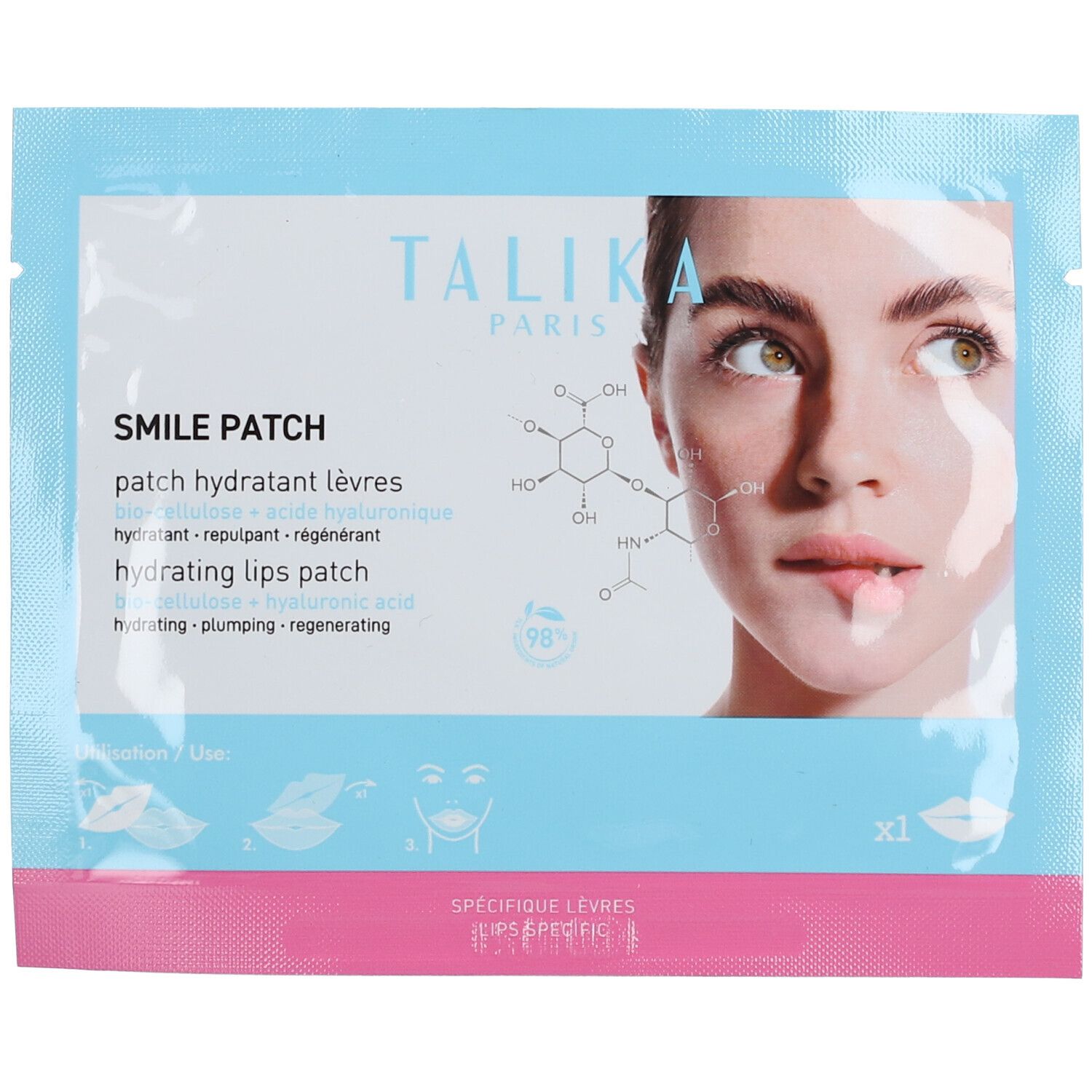 TALIKA SMILE PATCH hydrating lips patch 1 u