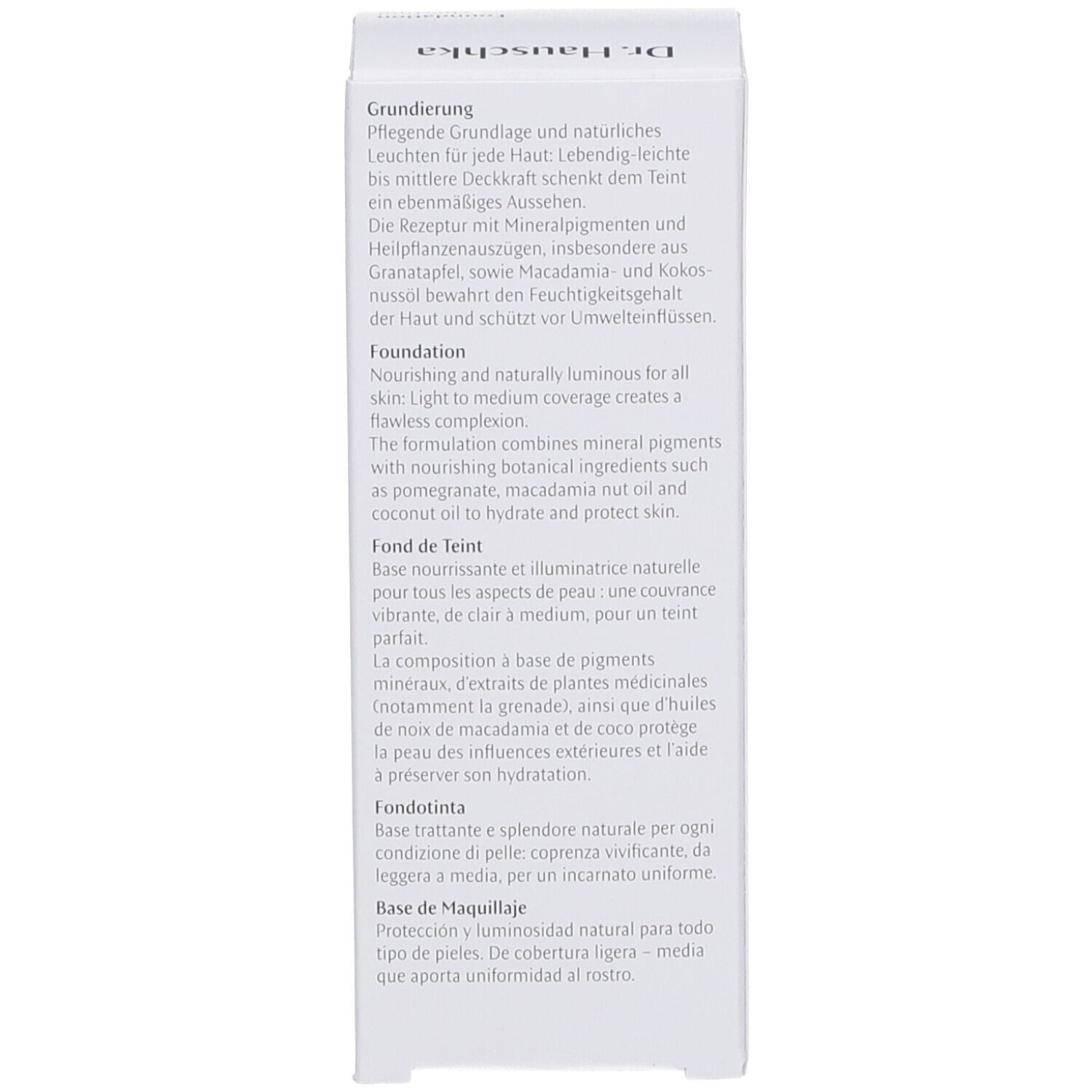 DR. HAUSCHKA Makeup base #chestnut-03 30 ml