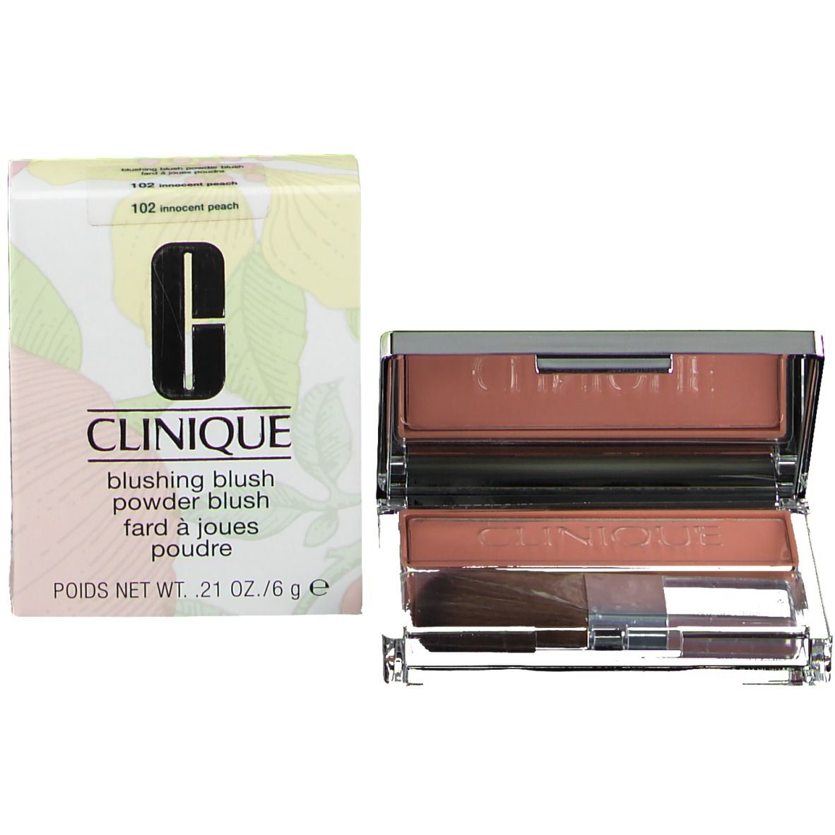 CLINIQUE BLUSHING BLUSH powder blush #120-bashful blush