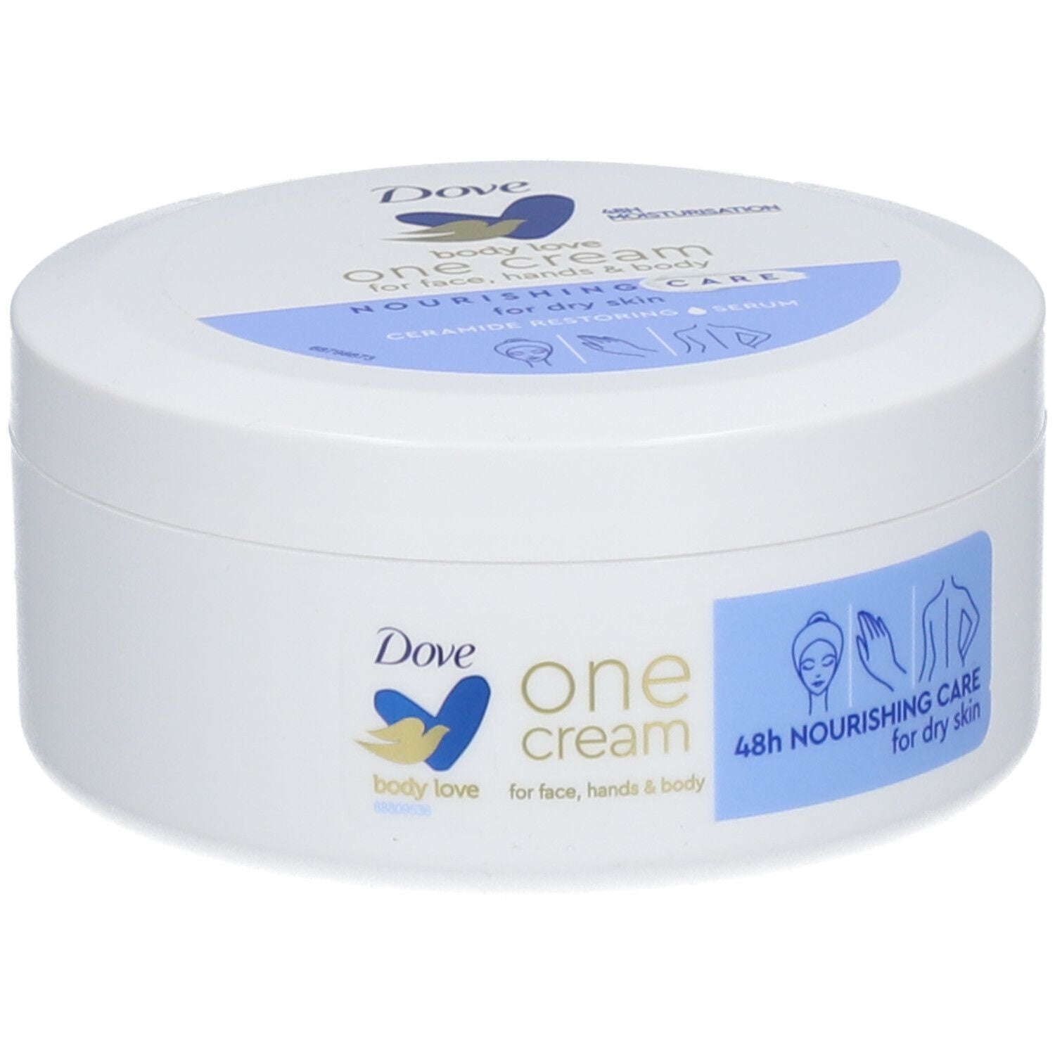 DOVE NOURISHING CREAM face body and hands dry skin 250 ml
