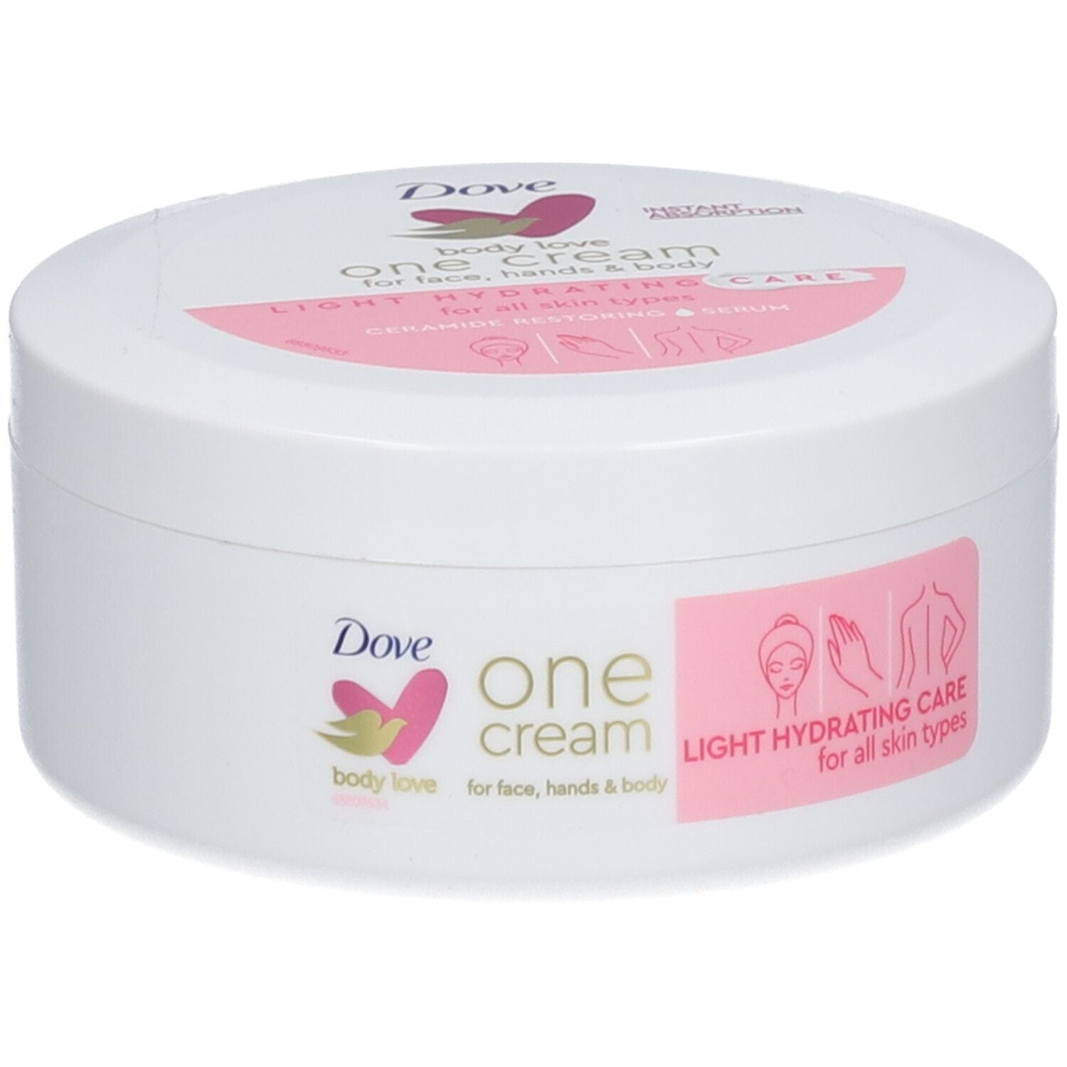 DOVE LIGHT HYDRATING CREAM face, body and hands 250 ml