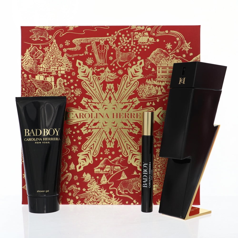 CAROLINA HERRERA BAD BOY CASE 3 pcs
