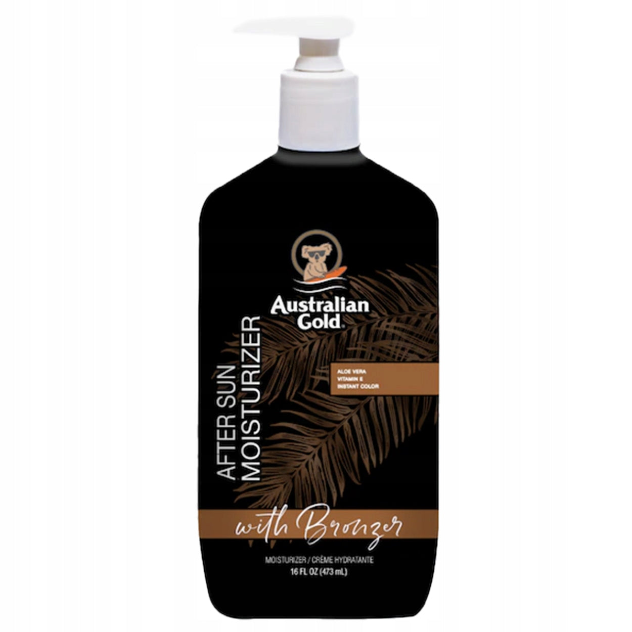 AUSTRALIAN GOLD AFTER SUN MOISTURIZER body cream with bronzer 473 ml
