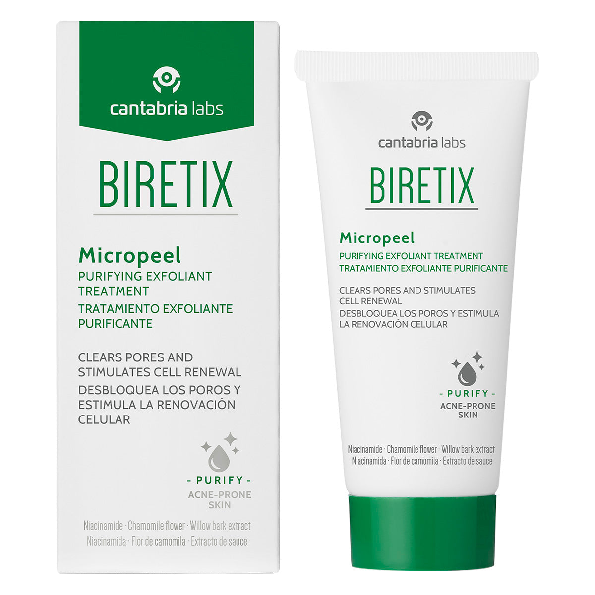 BIRETIX MICROPEEL purifying exfoliating treatment 50 ml