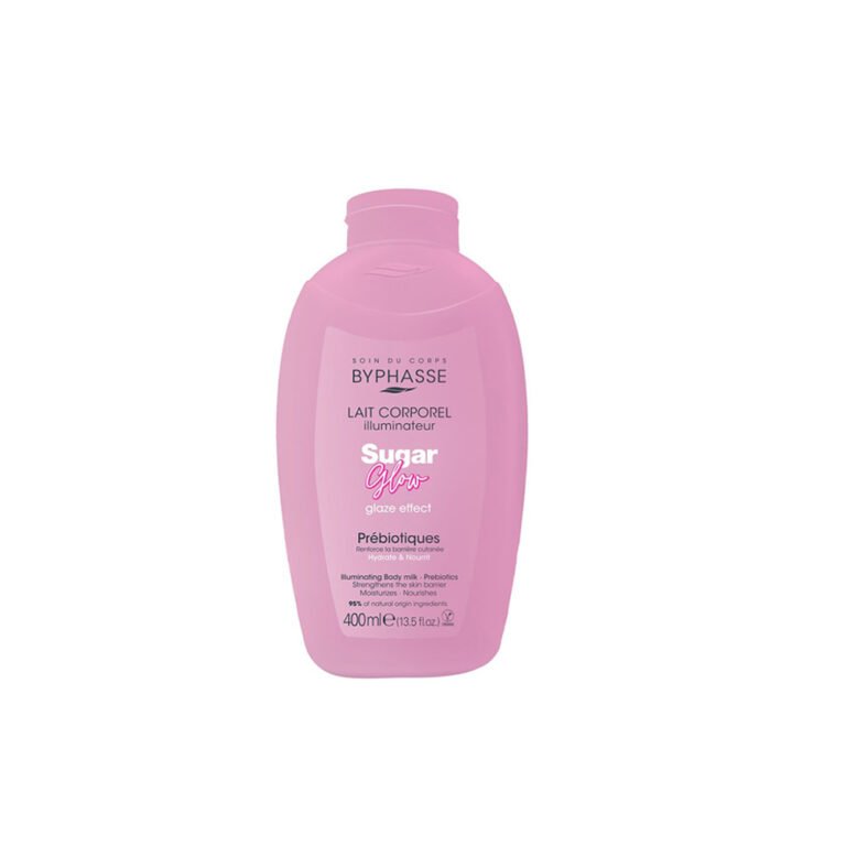BYPHASSE SUGAR GLOW Illuminating Body Milk with Prebiotics 400 ml