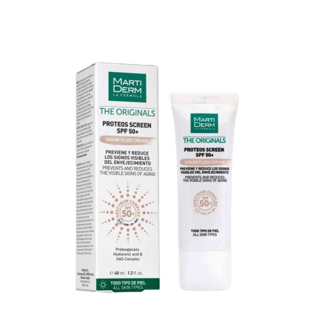 MARTIDERM THE ORIGINALS PROTEOS SCREEN tinted cream SPF50+ 40 ml