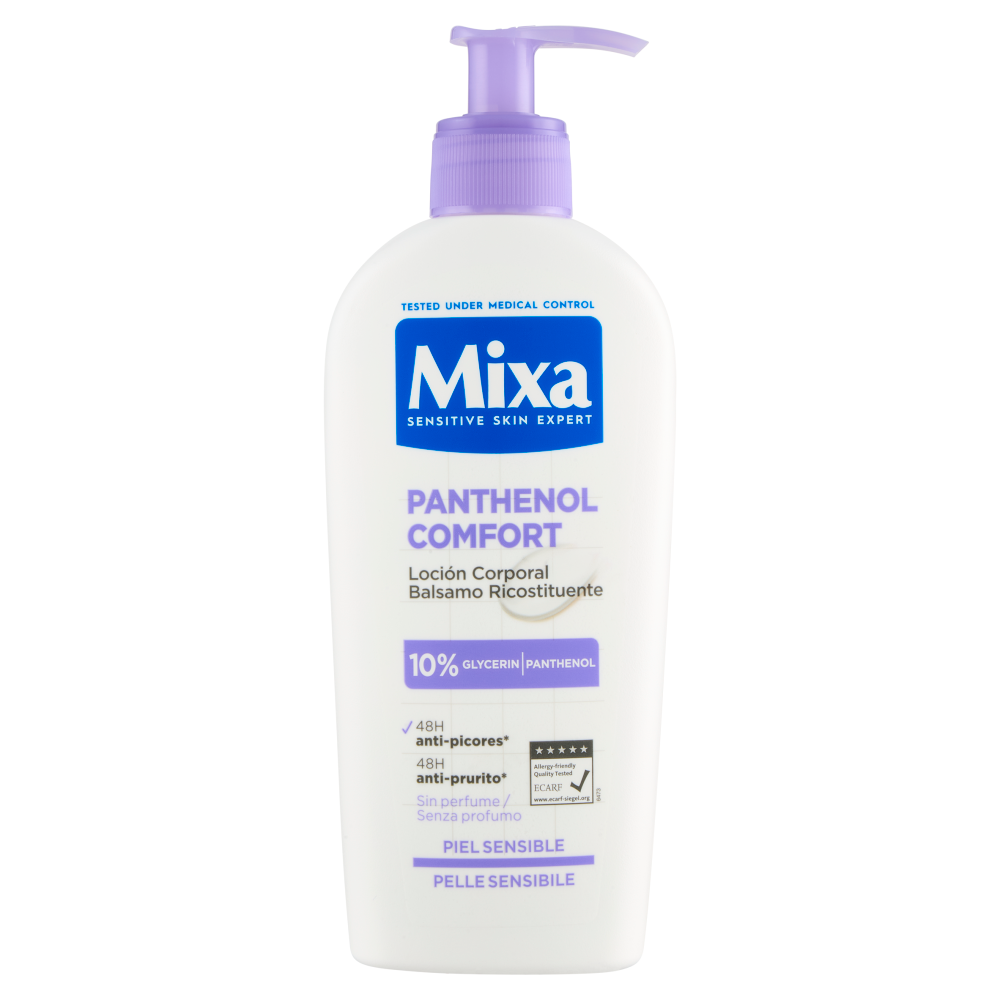 MIXA PANTHENOL COMFORT restorative body lotion for sensitive skin 250 ml