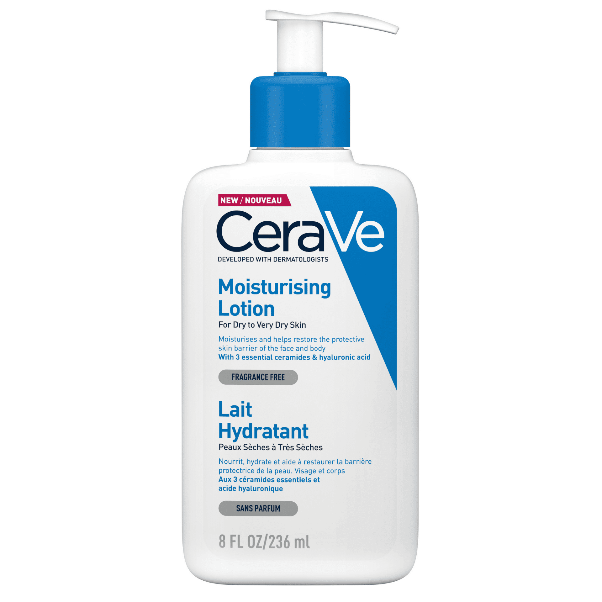 CERAVE MOISTURIZING LOTION dry to very dry skin refill 473 ml