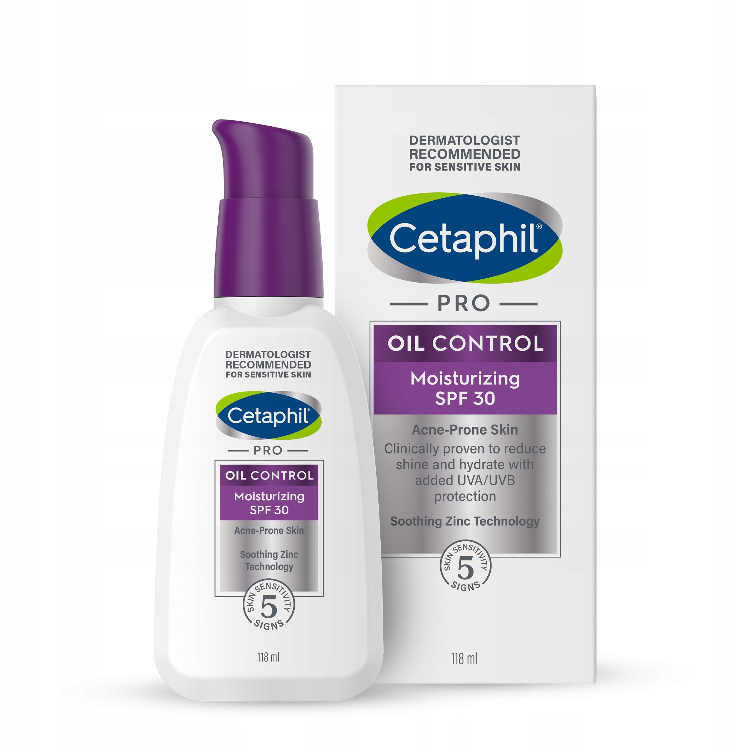 CETAPHIL PRO OIL CONTROL moisturizer with SPF30 118 ml