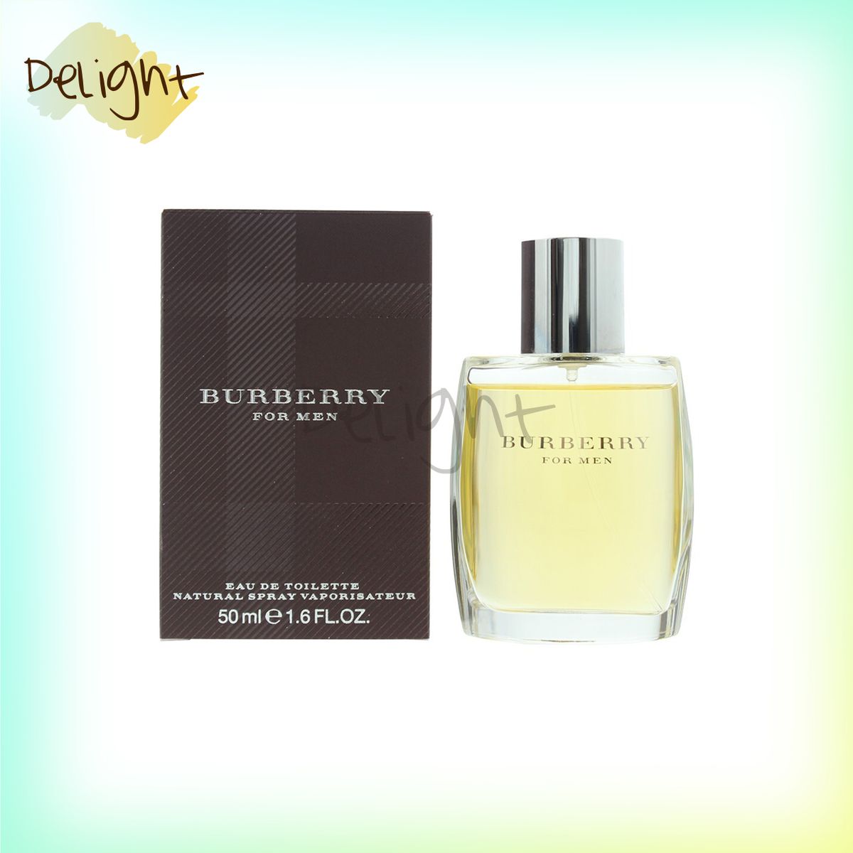 BURBERRY FOR MEN eau de toilette spray 50 ml