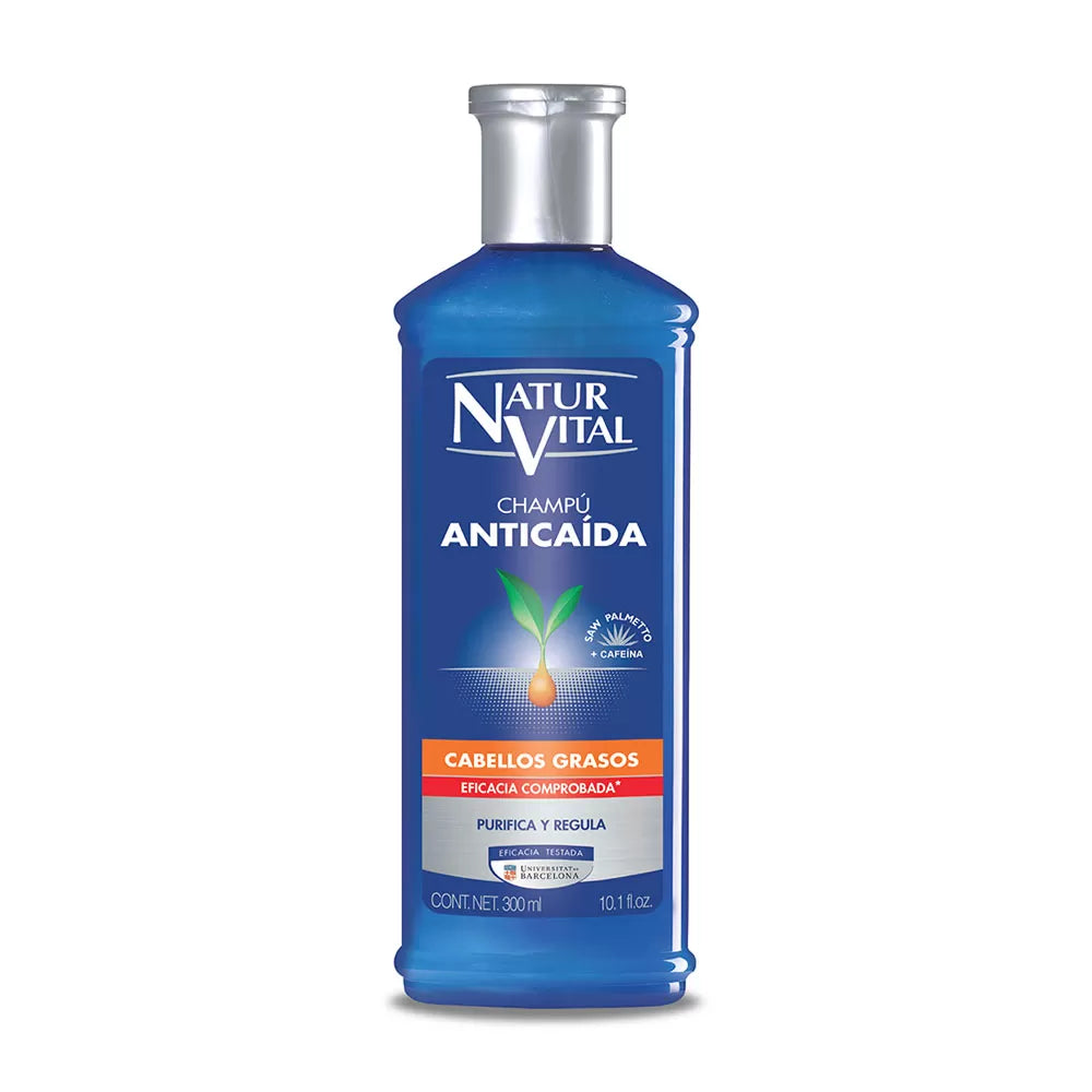 NATUR VITAL MEN REFRESHING ANTI-DANDRUFF SHAMPOO for oily hair 300 ml