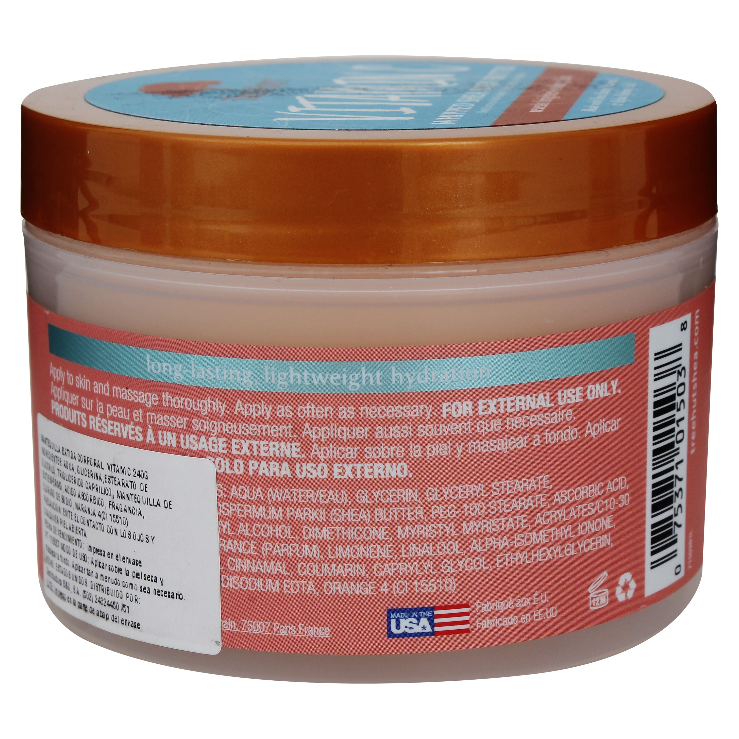 TREE HUT BUTTER SOUFLÉ body vitamin C 240 gr