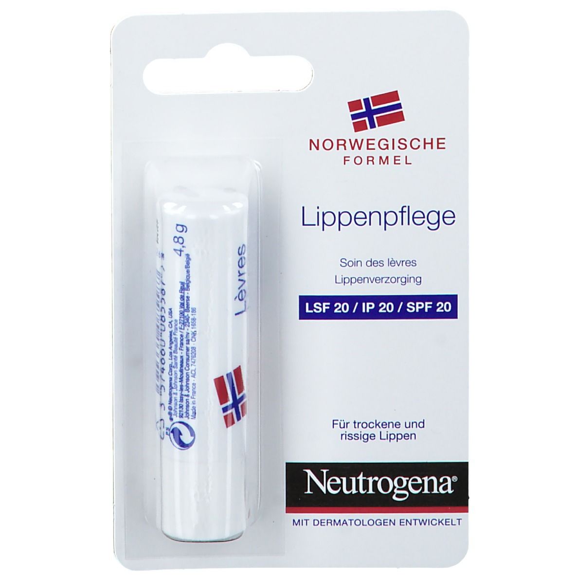 NEUTROGENA Lip Balm SPF 20 4.8 g