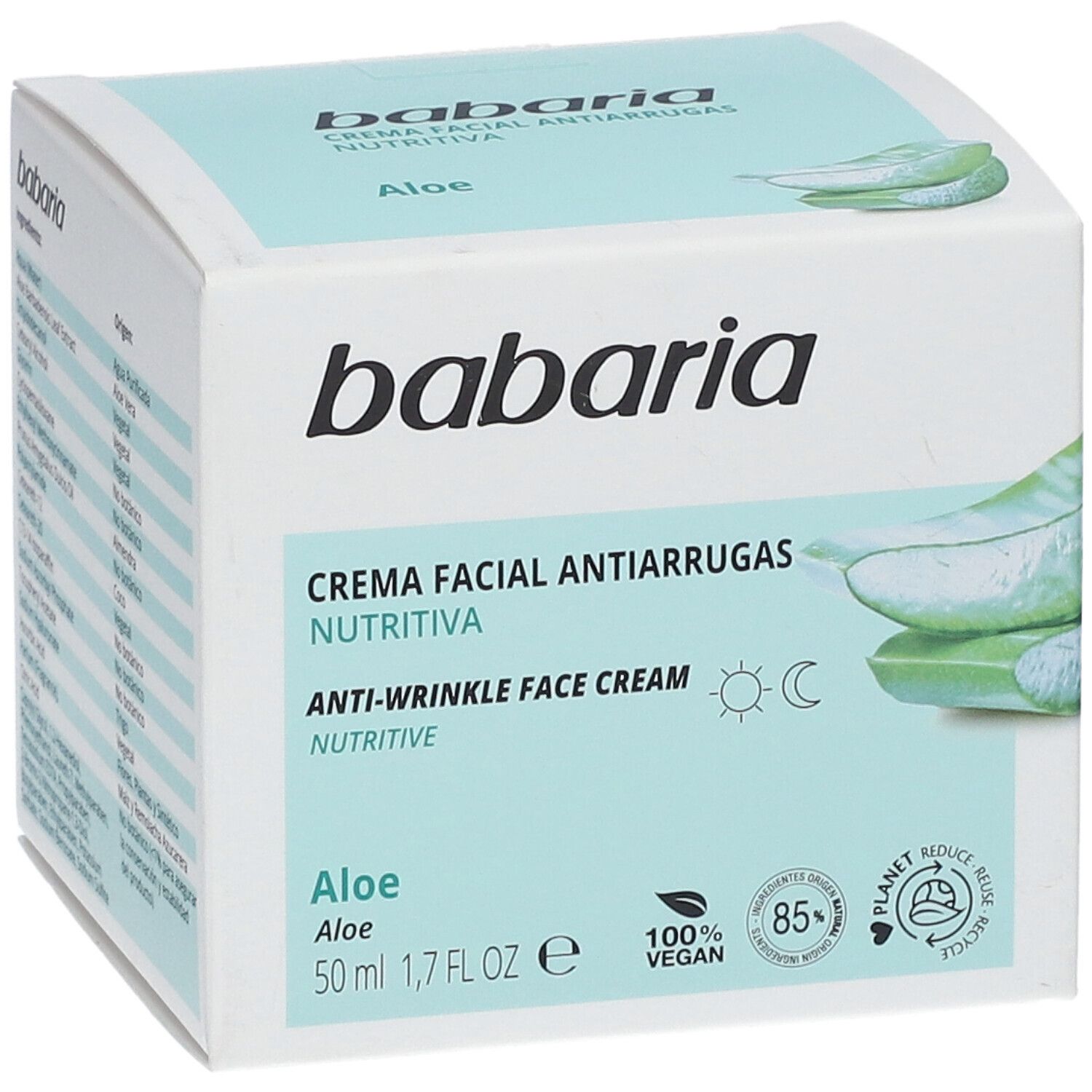 BABARIA ALOE VERA anti-wrinkle cream 50 ml