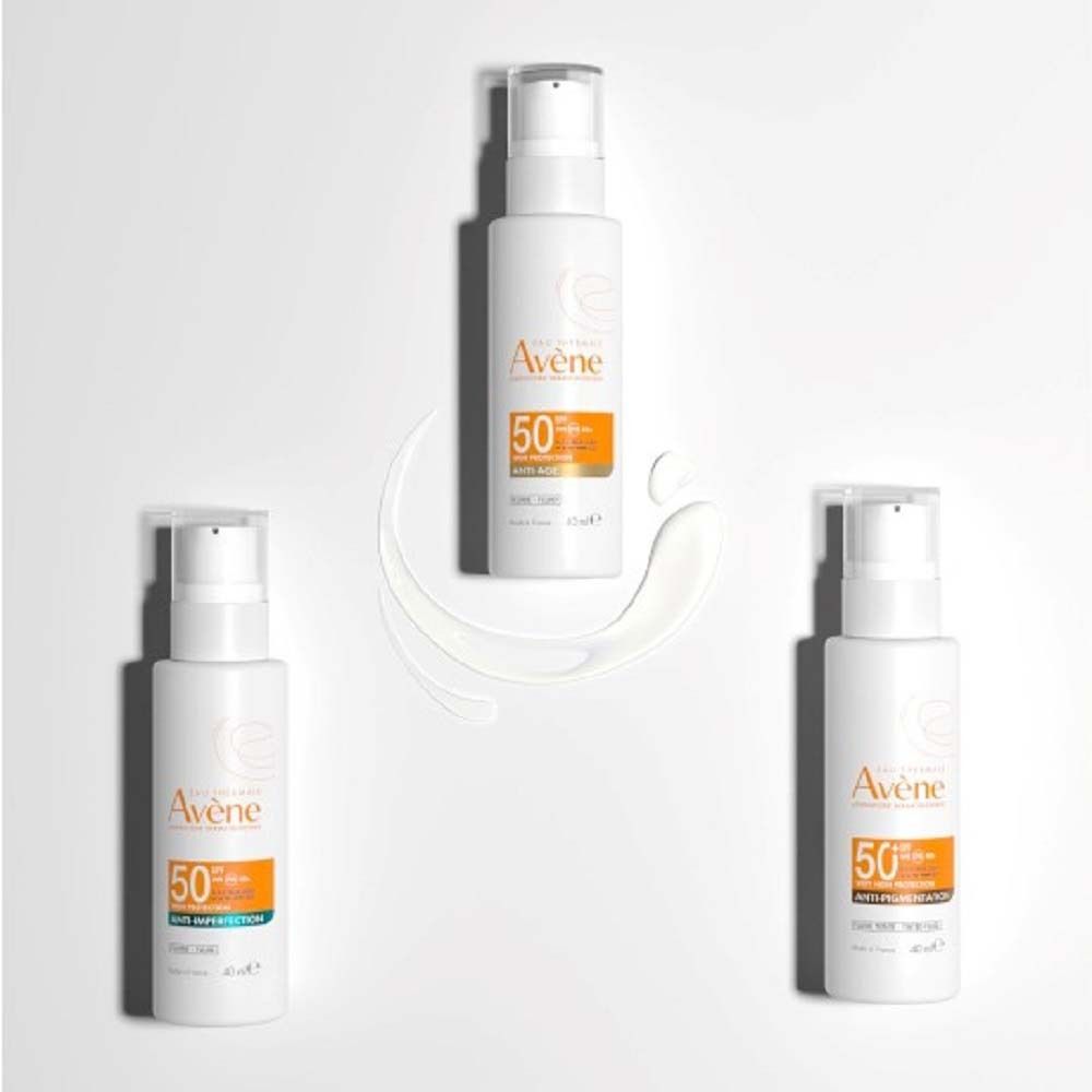 AVÈNE SOLAIRE EXPERT anti-aging fluid SPF 50 40 ml