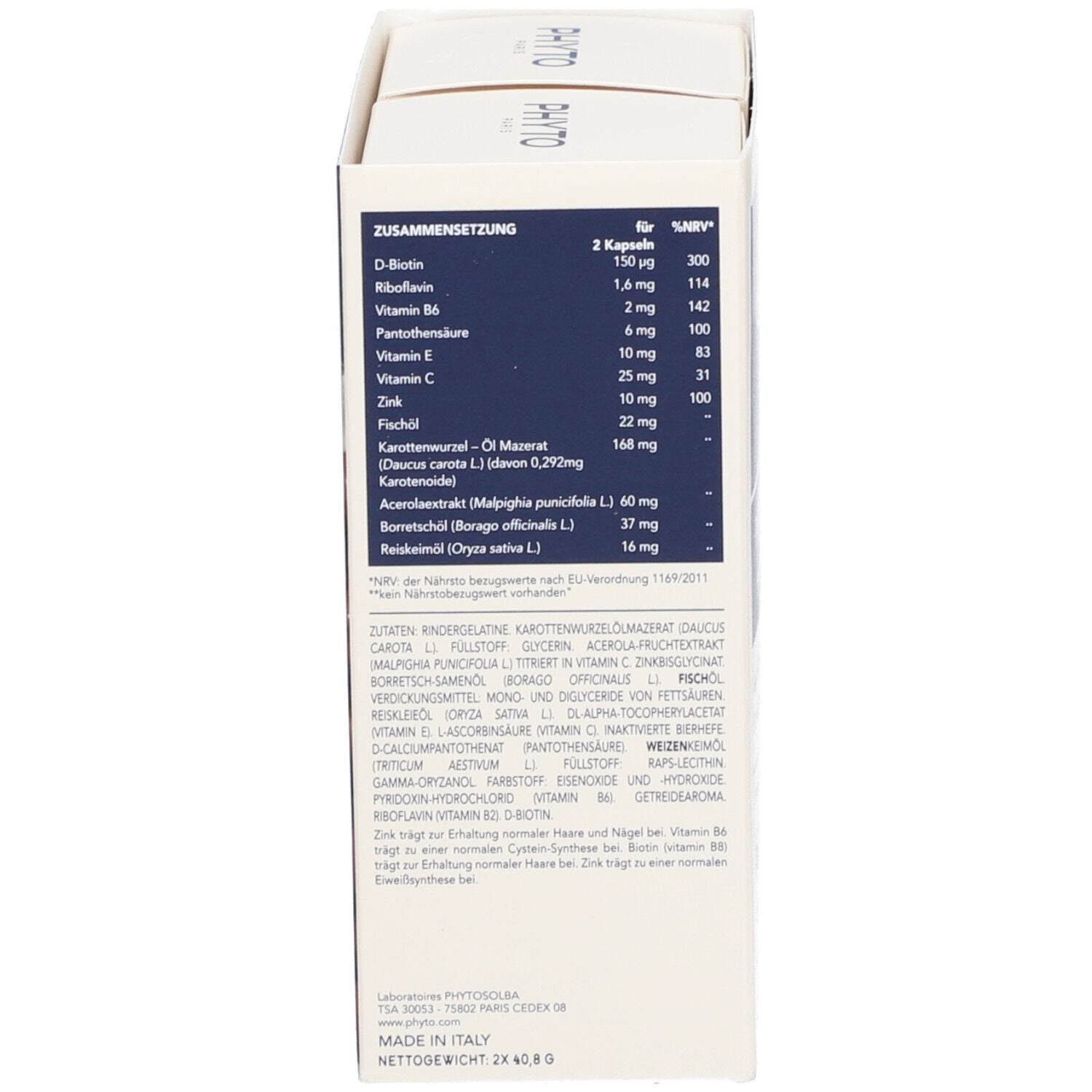 PHYTOCOLOR #5.7-castaño marrón claro 4 u