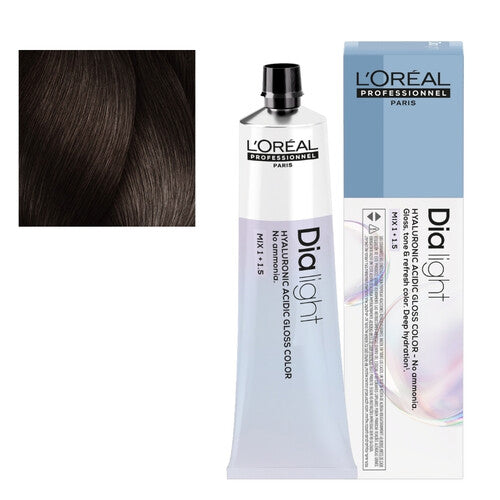 L'ORÉAL PROFESSIONNEL PARIS DIA LIGHT gel-creme acide sans ammoniaque #5.1 60 ml