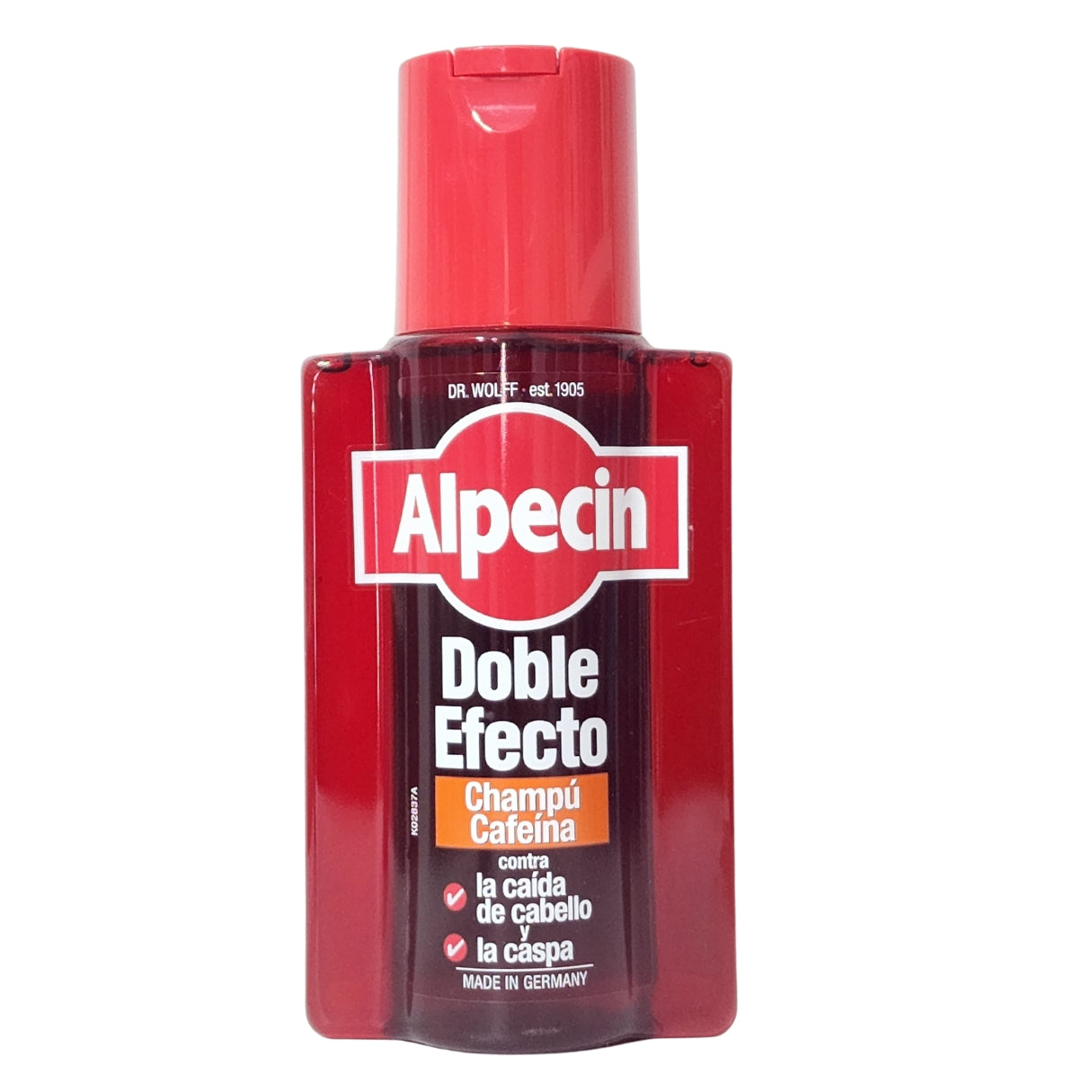 ALPECIN CAFFEINE DOUBLE EFFECT anti-hair loss and anti-dandruff shampoo 200 ml