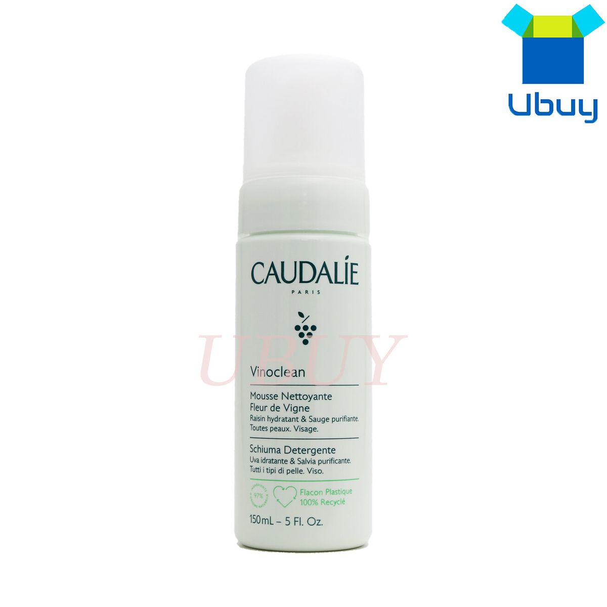 CAUDALIE VINOCLEAN cleansing foam 150 ml