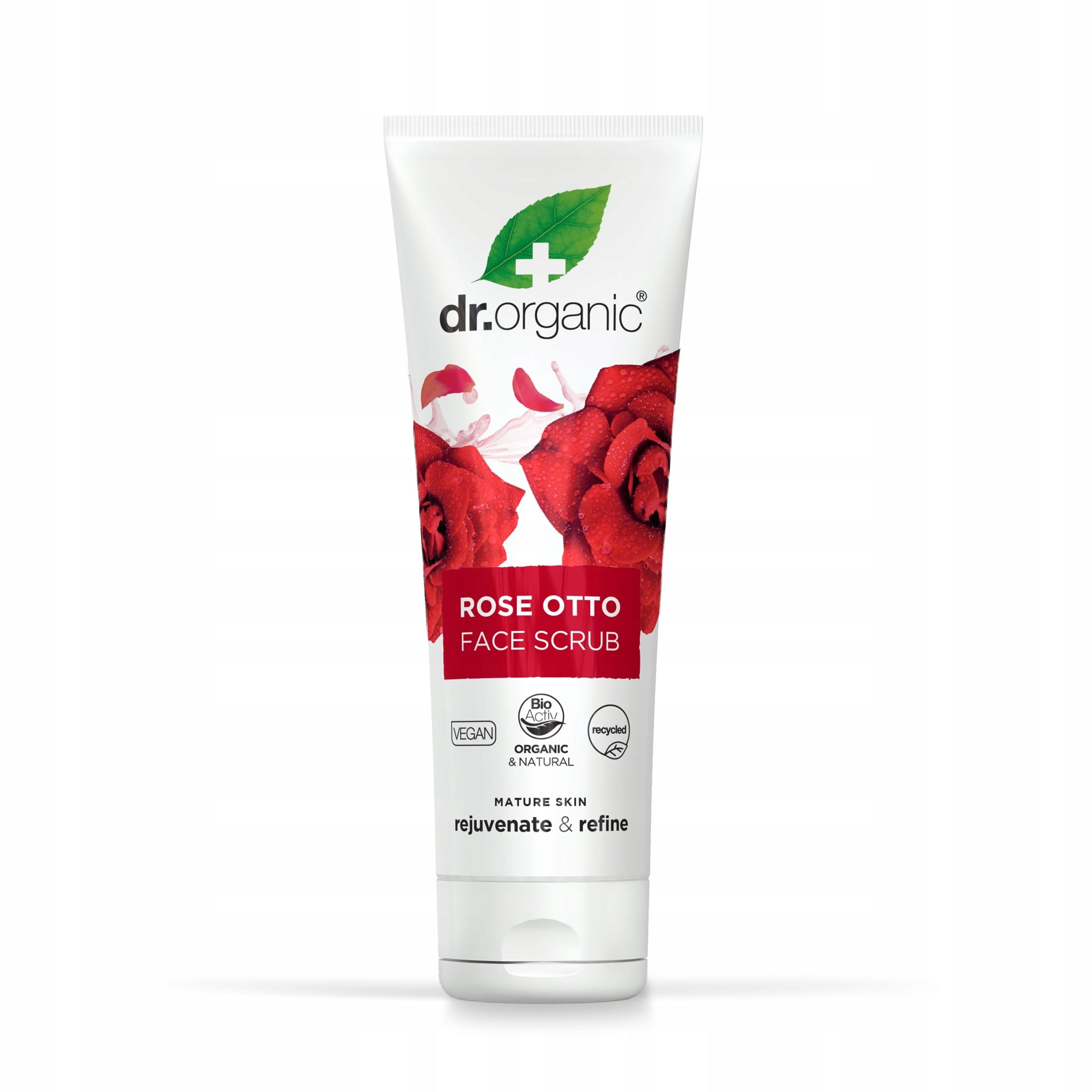 DR. ORGANIC ROSA DE DAMASCO exfoliante facial 125 ml