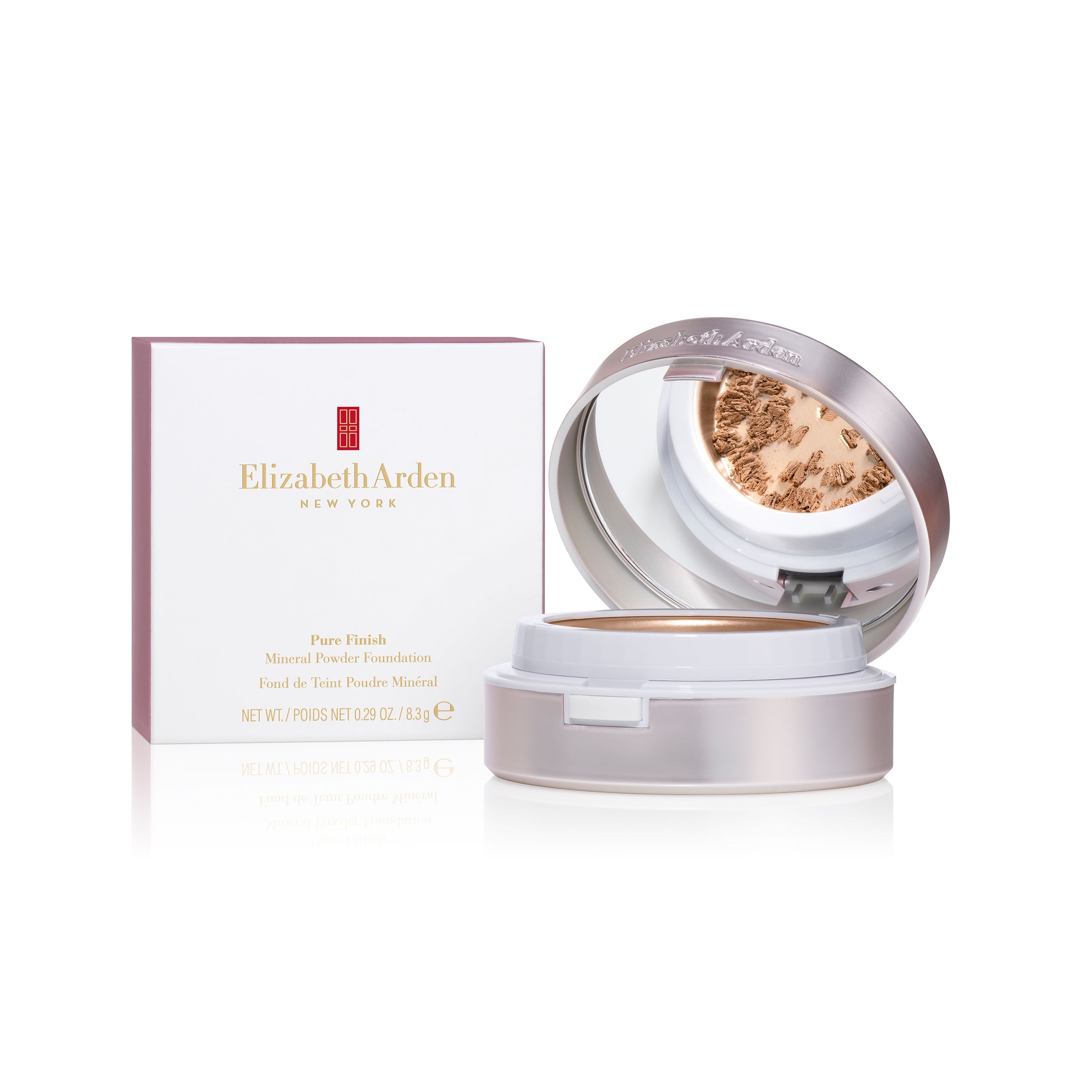 ELIZABETH ARDEN PURE FINISH MINERAL powder foundation #2