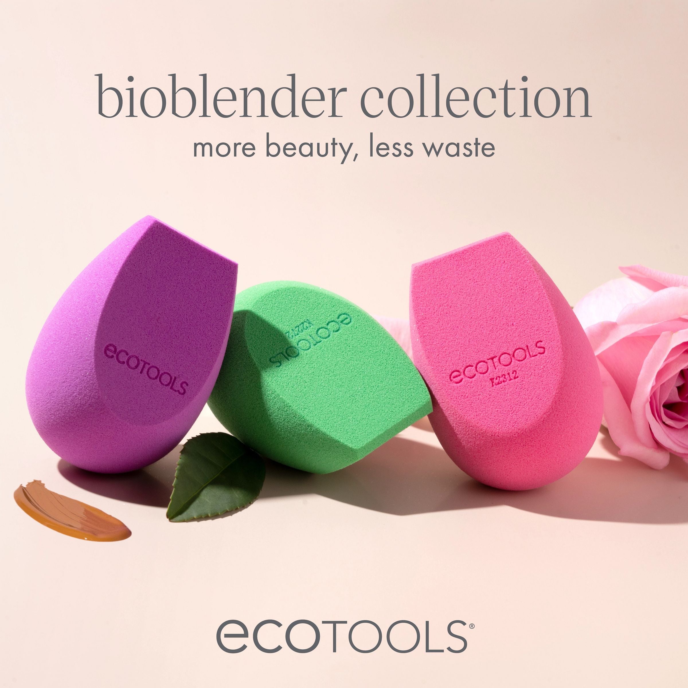 ECOTOOLS BIOBLENDER BIODEGRADABLE makeup sponge 1 u