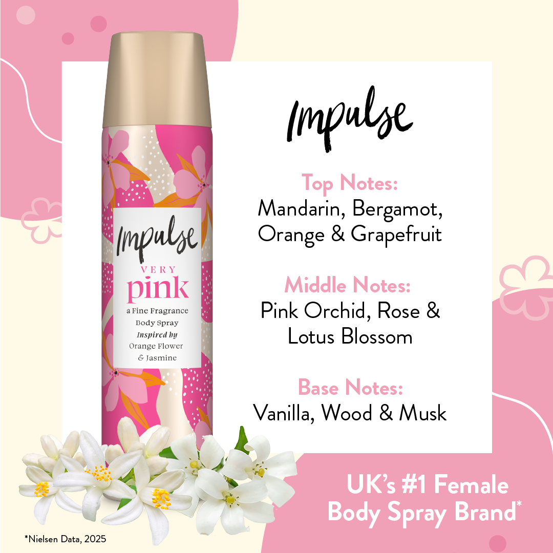 IMPULSE PINK body mist 75 ml