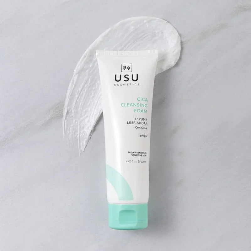 USU COSMETICS CICA espuma limpiadora 120 ml