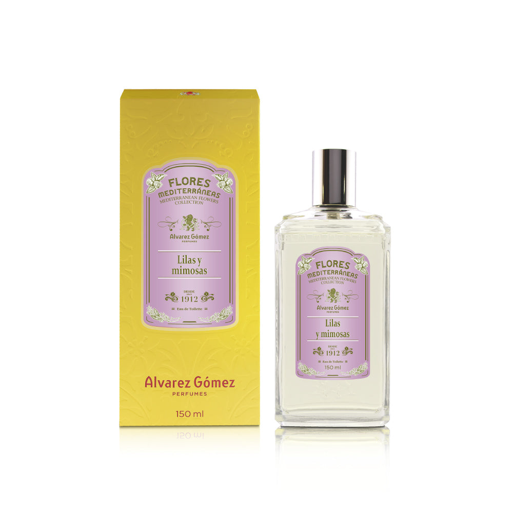 ALVAREZ GOMEZ MEDITERRANEAN FLOWERS lilacs and mimosas eau de toilette spray 150 ml
