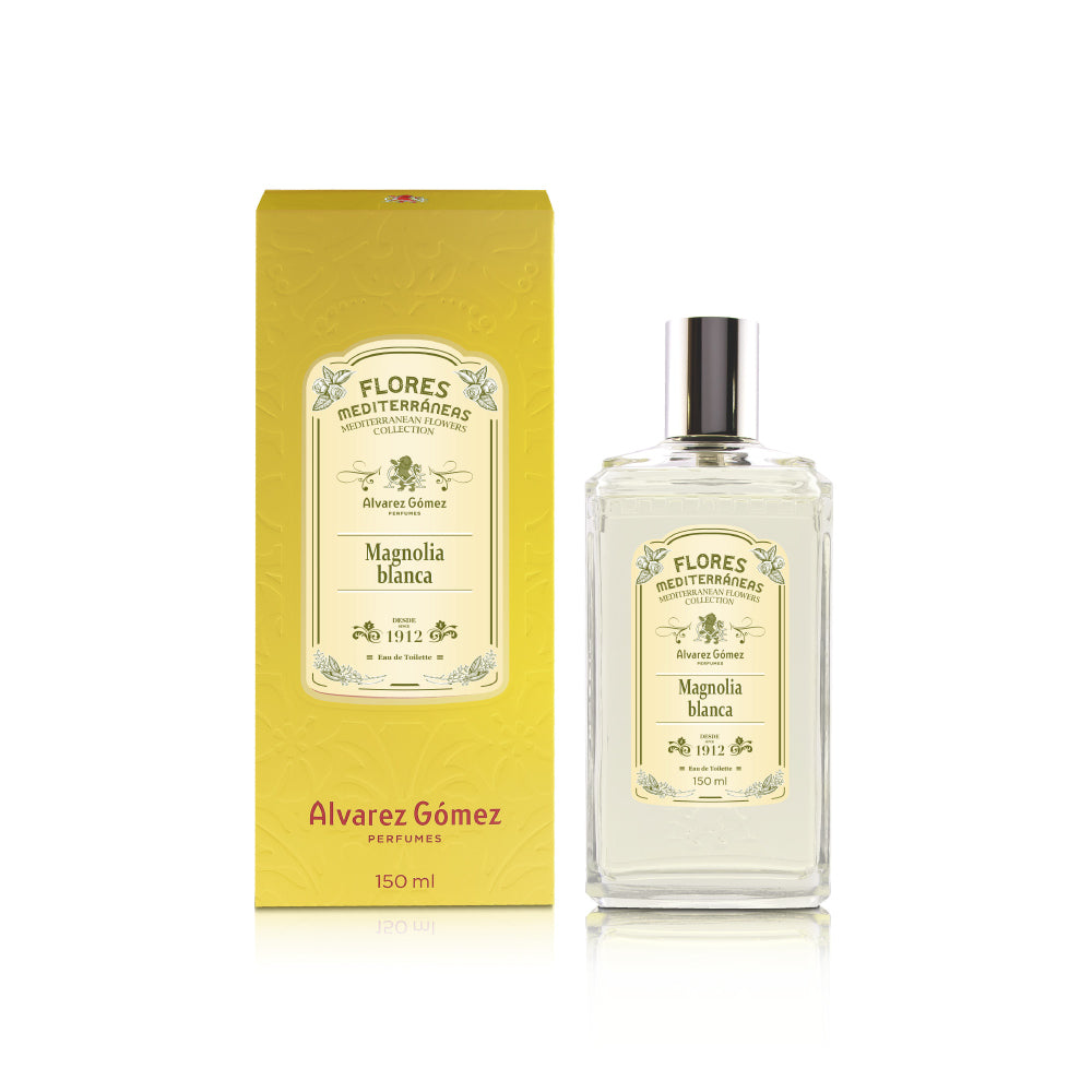ALVAREZ GOMEZ FLORES MEDITERRANEAS magnolia blanca eau de toilette spray 150 ml