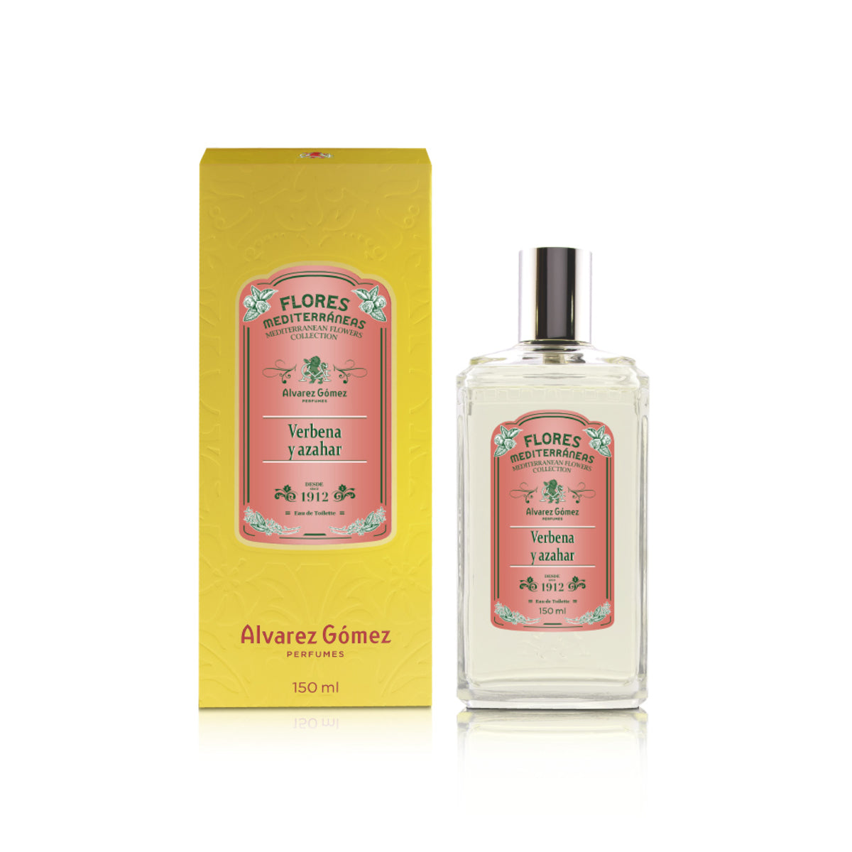 ALVAREZ GOMEZ MEDITERRANEAN FLOWERS verbena and orange blossom eau de toilette spray 150 ml