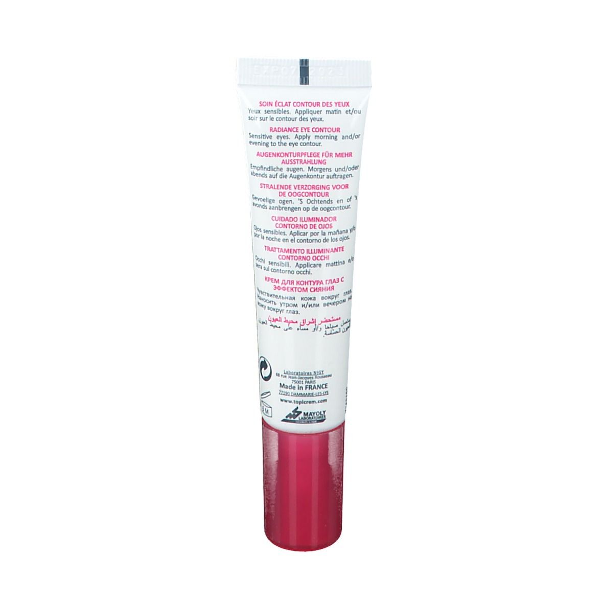 TOPICREM HYDRA + radiance eye contour 15 ml