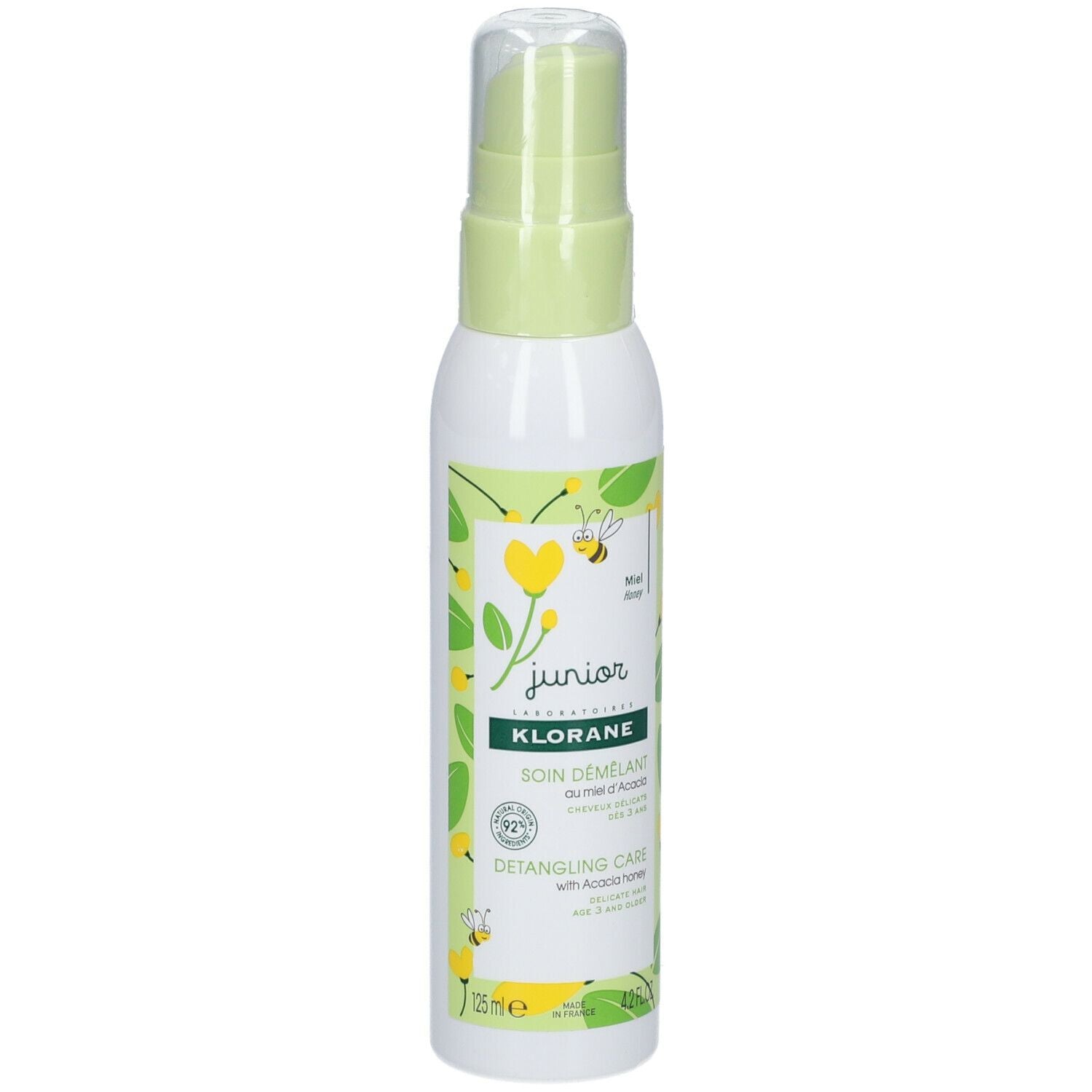 KLORANE JUNIOR hair detangler #acacia honey spray 125 ml