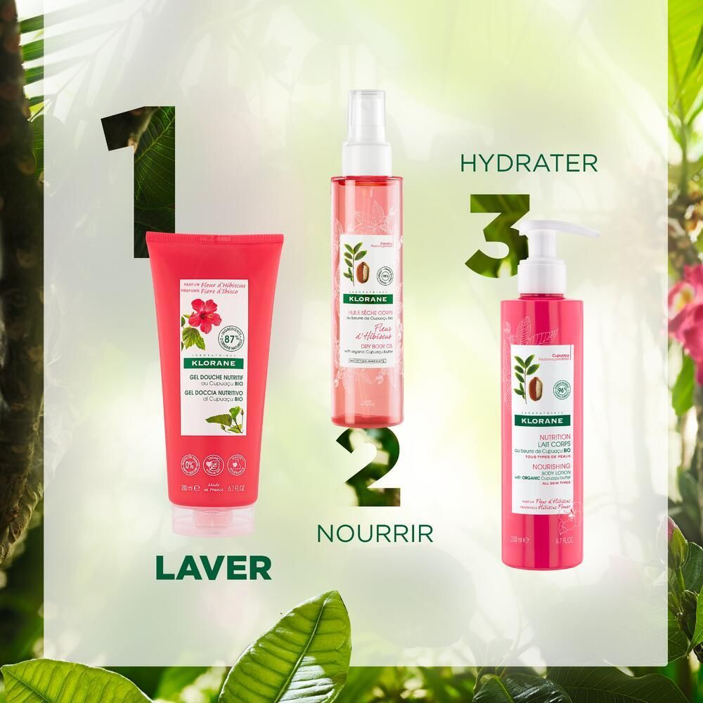 KLORANE HIBISCUS FLOWER shower gel 200 ml