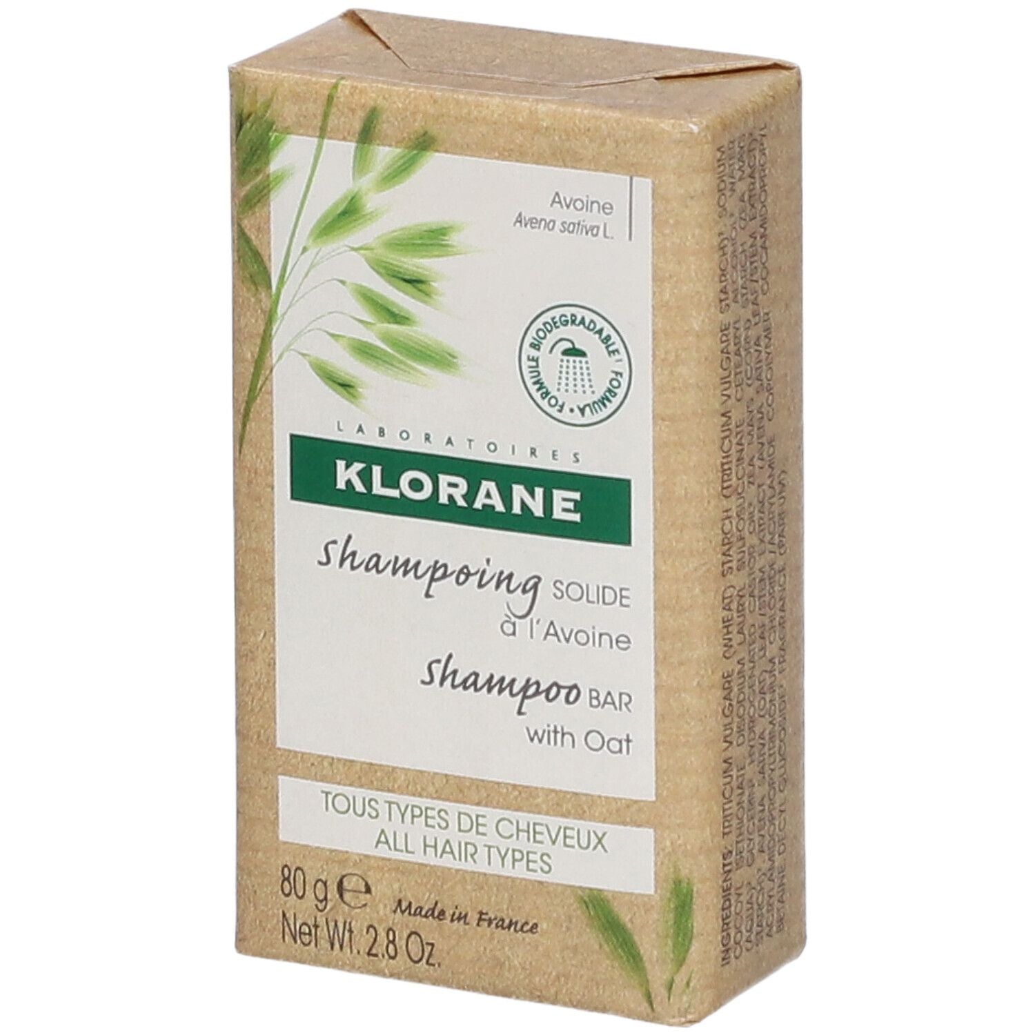 KLORANE OAT MILK solid shampoo 80 gr