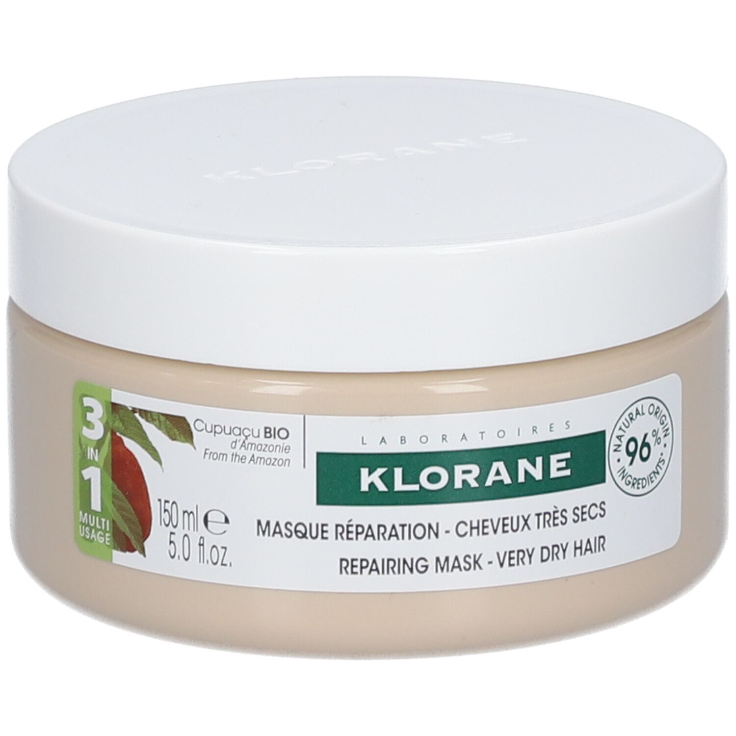 KLORANE AL CUPUAÇU BIO repairing mask for very dry hair 150 ml