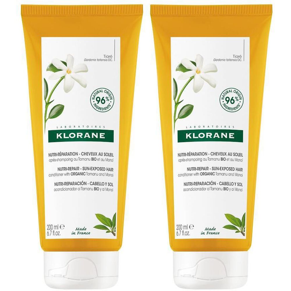 KLORANE POLYSIANES MONOÏ Y TAMANU BIO conditioner 200 ml