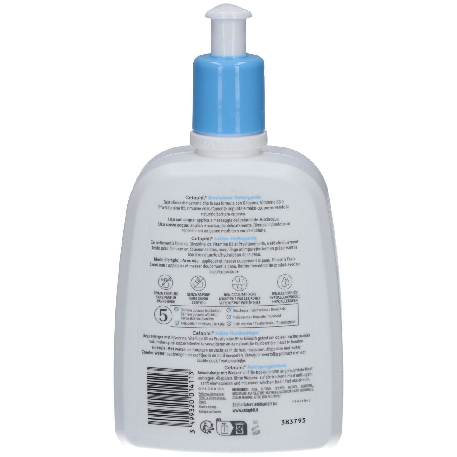 CETAPHIL cleansing lotion 473 ml