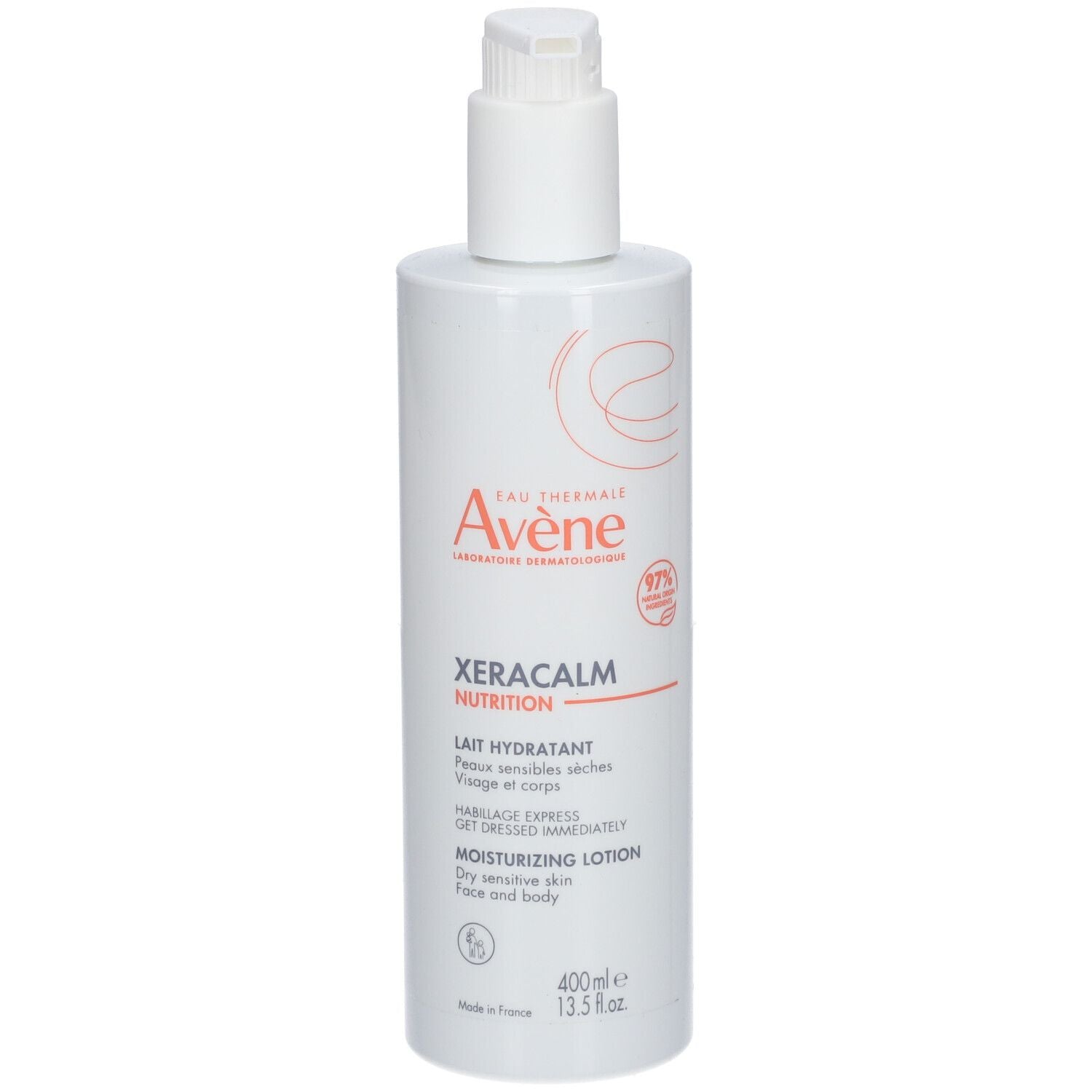 AVÈNE XERACALM NUTRITION moisturizing milk 400 ml