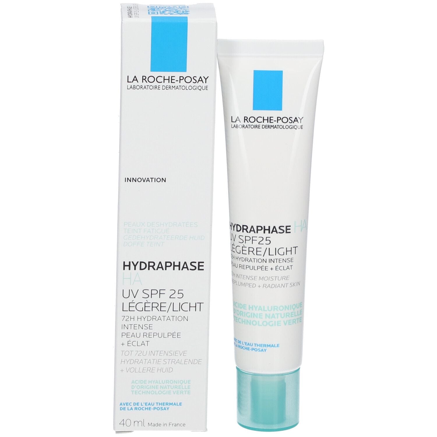 LA ROCHE POSAY HYDRAPHASE HA UV LIGHT moisturizes and protects against UV rays with hyaluronic acid SPF25 40 ml