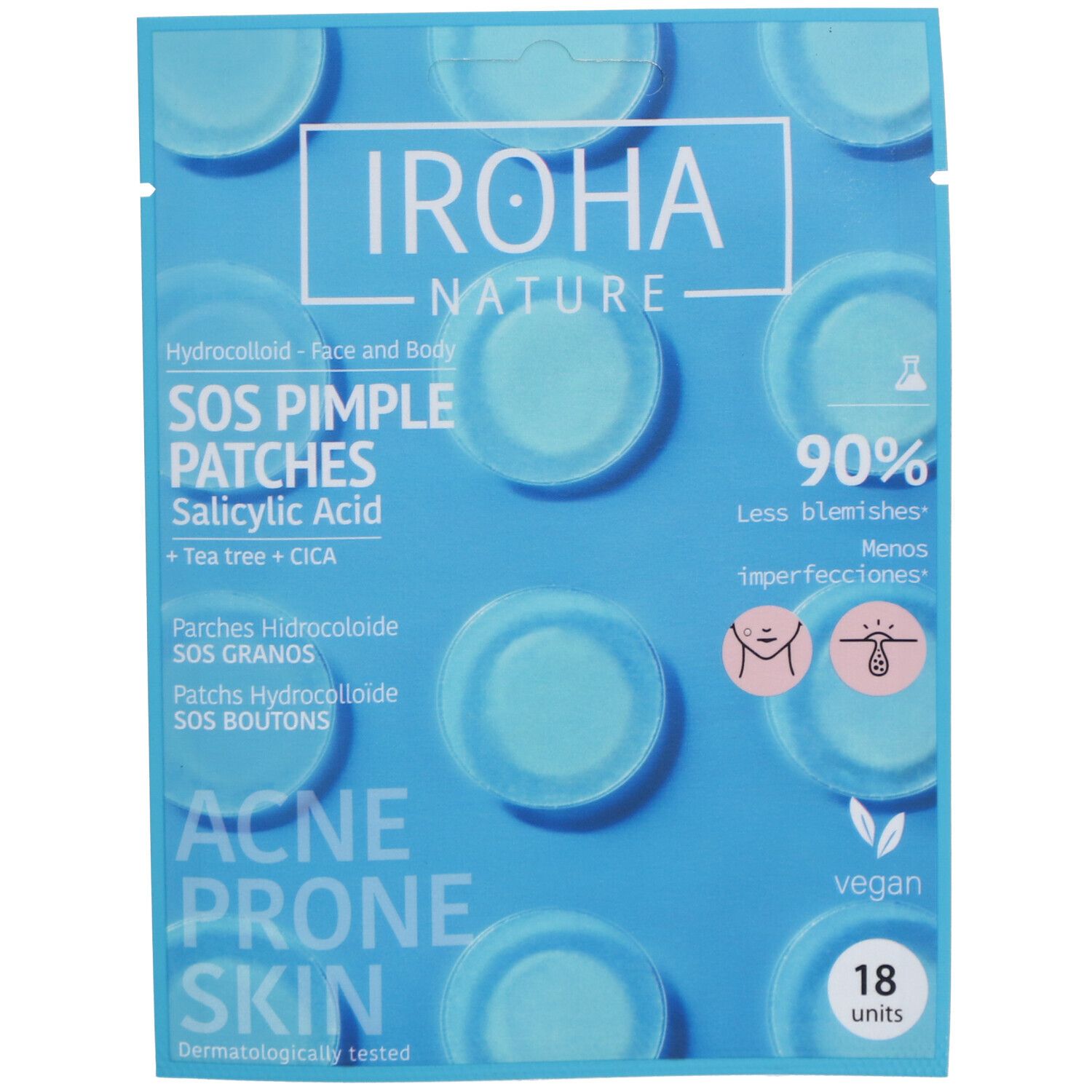 IROHA SOS pimple patches 18 u