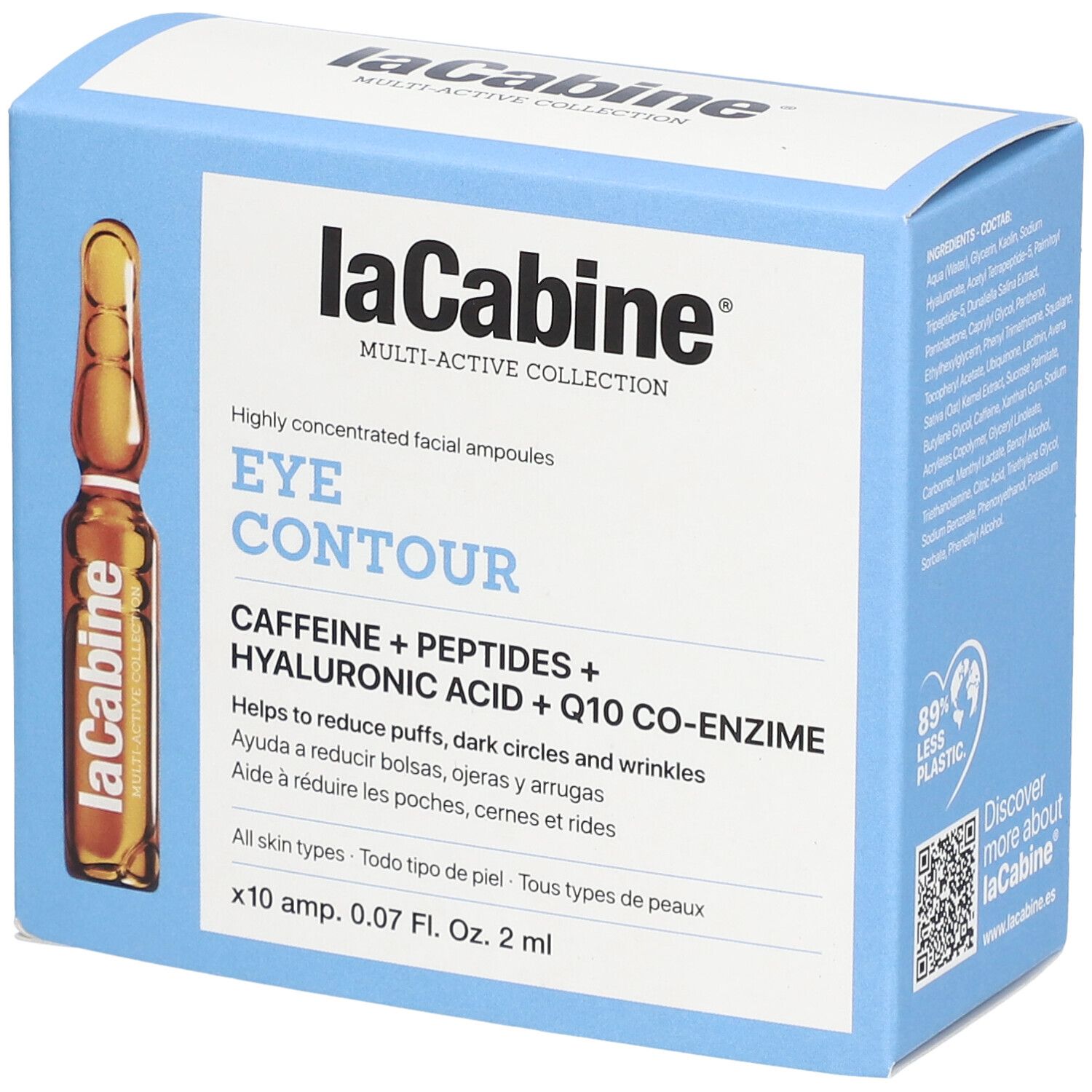 LA CABINE EYE CONTOUR AMPOULES 10 x 2 ml