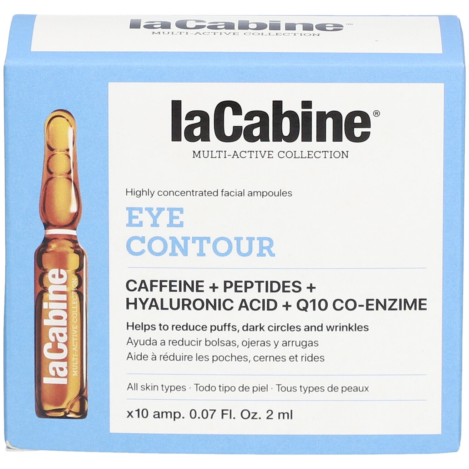 LA CABINE EYE CONTOUR AMPOULES 10 x 2 ml