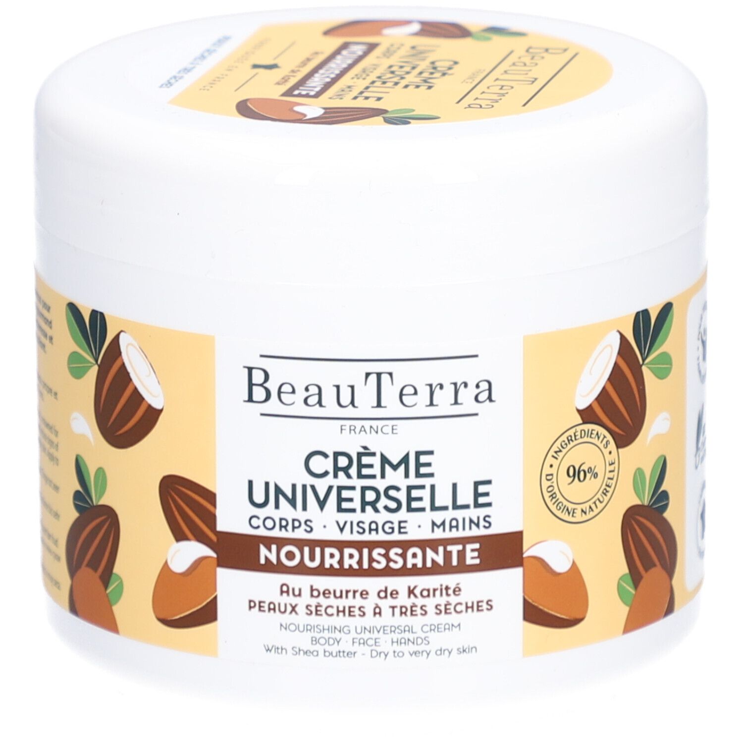 BEAUTERRA NOURISHING universal cream 400 ml