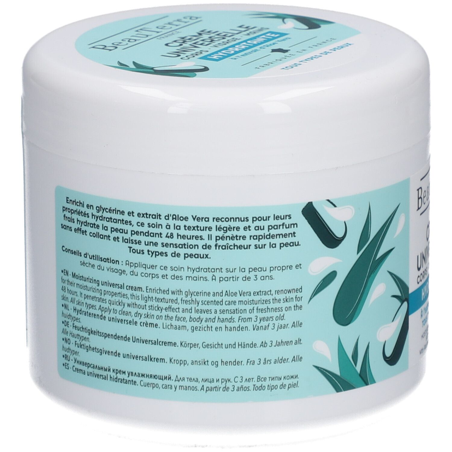 BEAUTERRA MOISTURIZING universal cream 400 ml