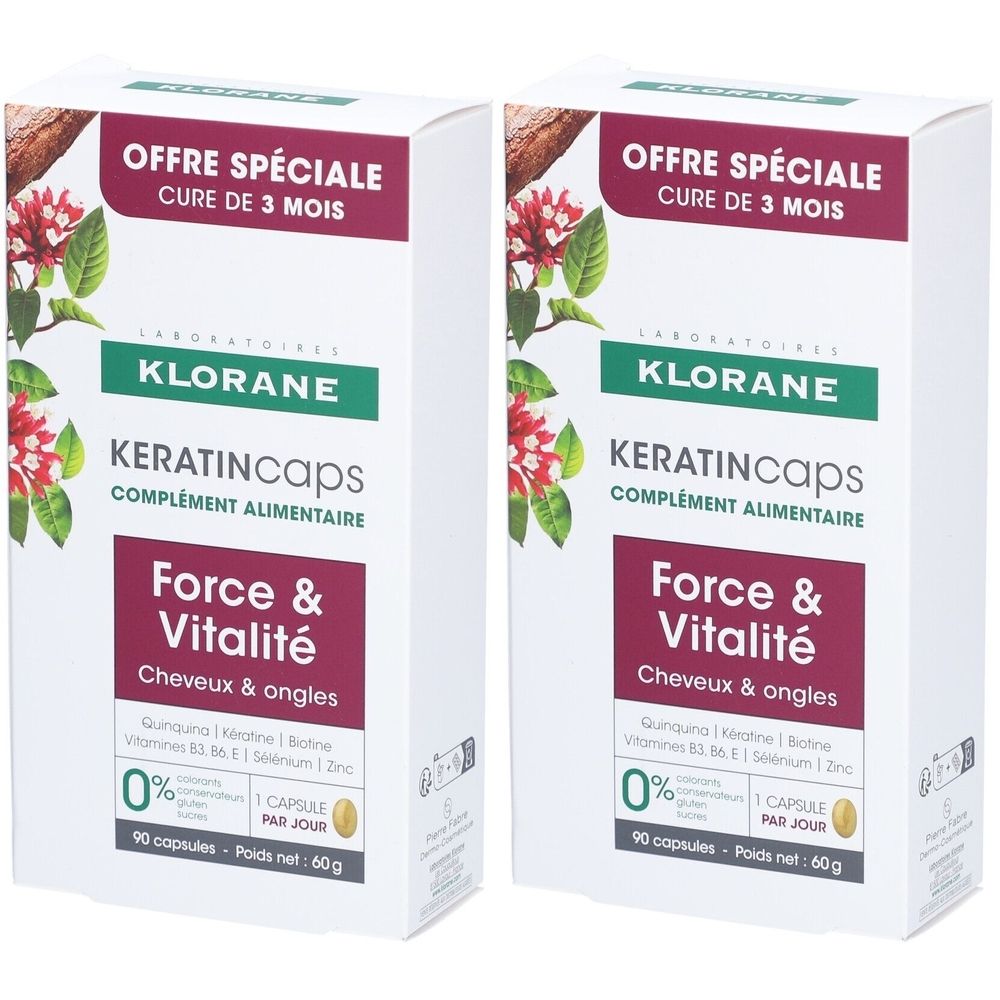 KLORANE A LA KERATIN food supplement hair and nails 30 u