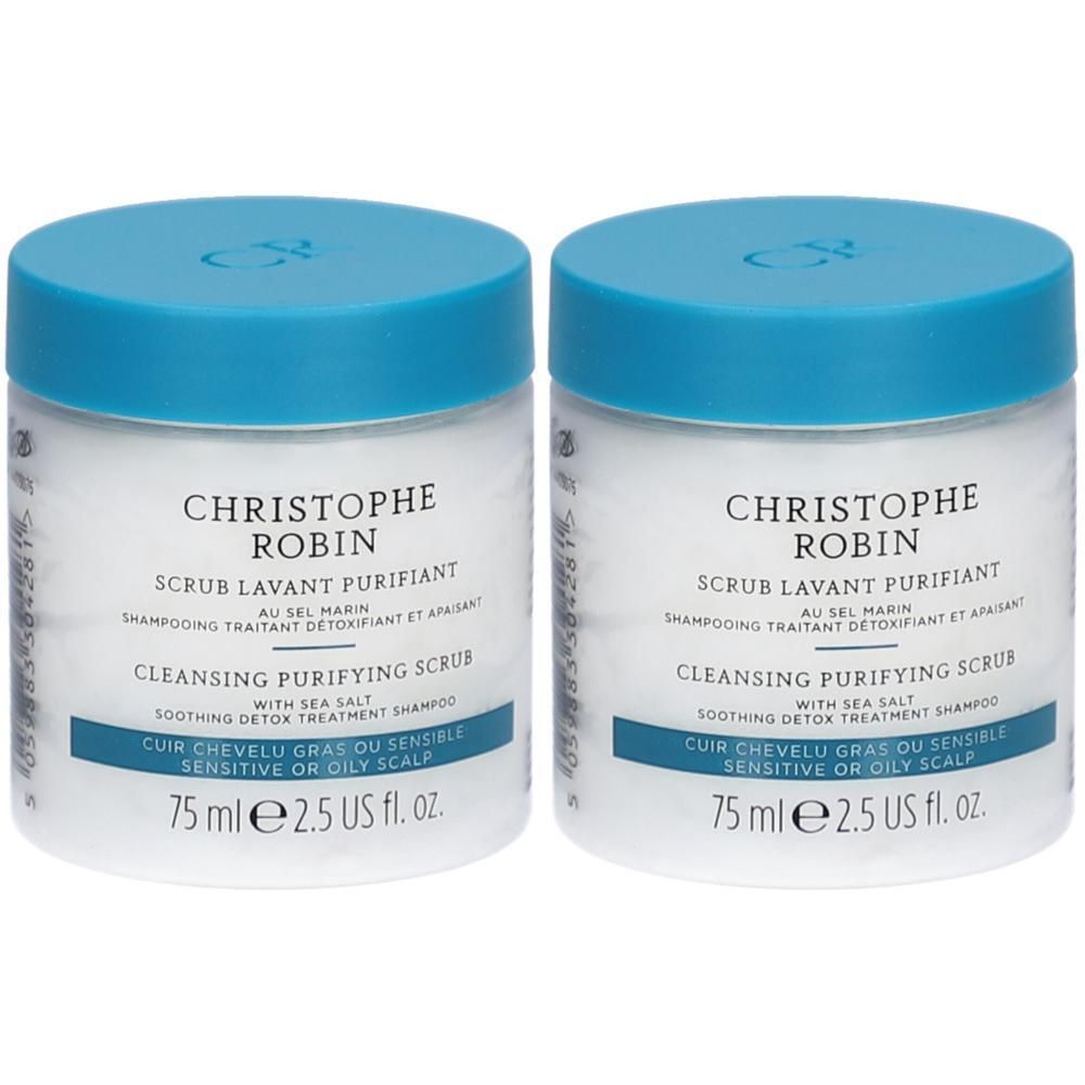 CHRISTOPHE ROBIN CLEANSING purifying scrub with sea salt 250 ml
