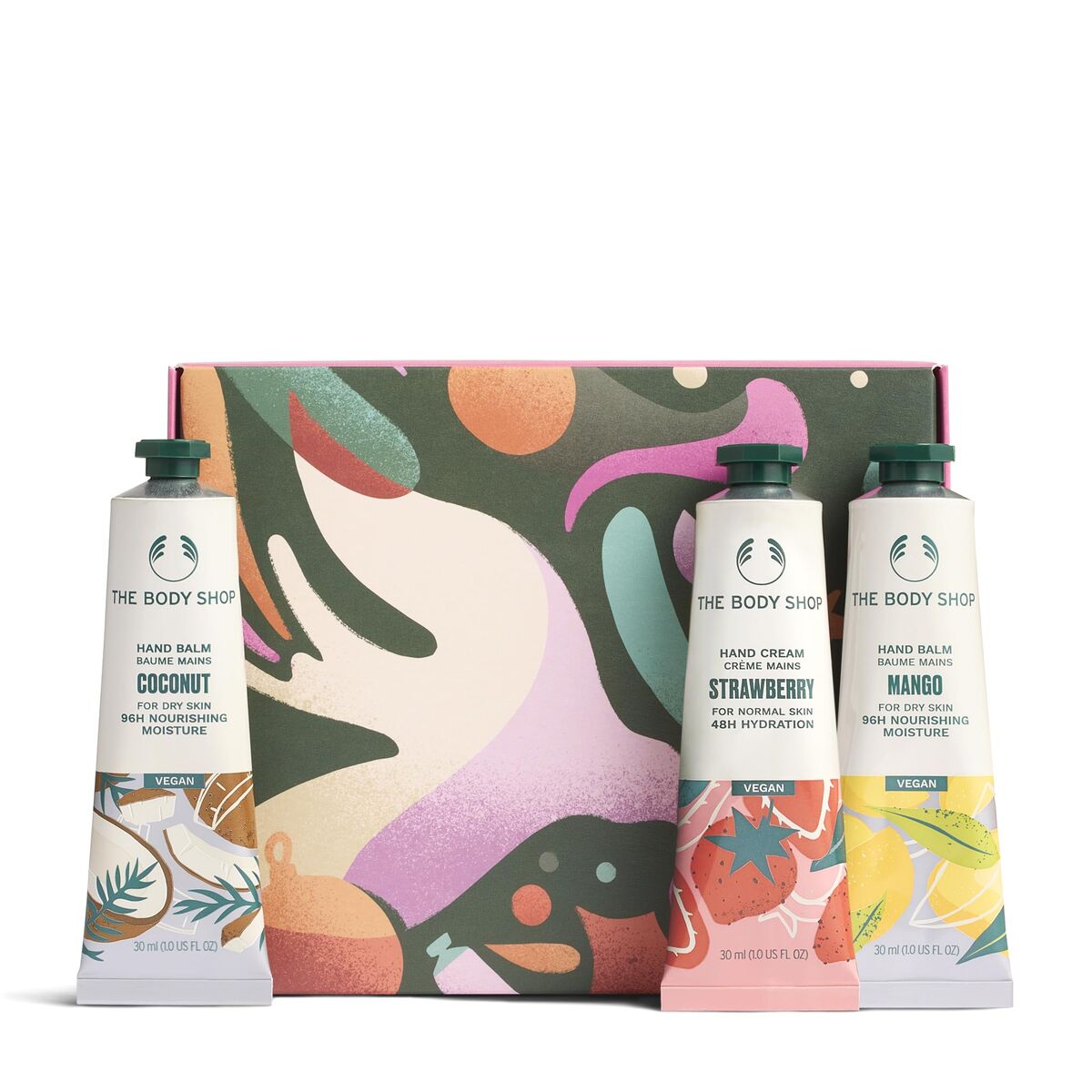 THE BODY SHOP HAND CARE TRIO CASE 3 pcs