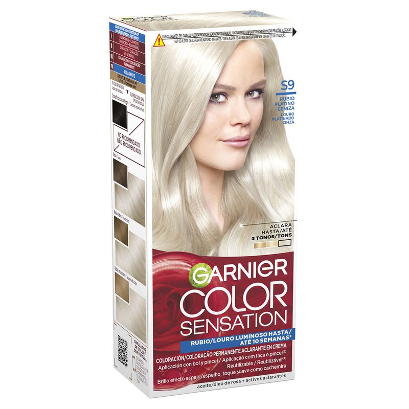 GARNIER COLOR SENSATION #S9-ash platinum blonde 120 gr