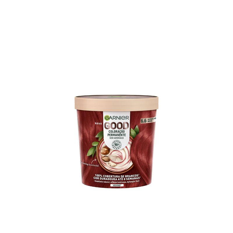 GARNIER GOOD permanent color #6.6 pomegranate red 217 ml